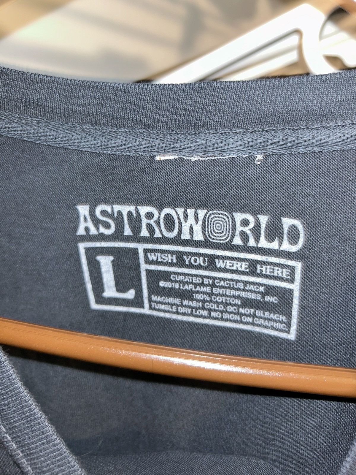 Band Tees × Travis Scott Travis Scott Astroworld Tour Shirt Size US L / EU 52-54 / 3 - 3 Thumbnail