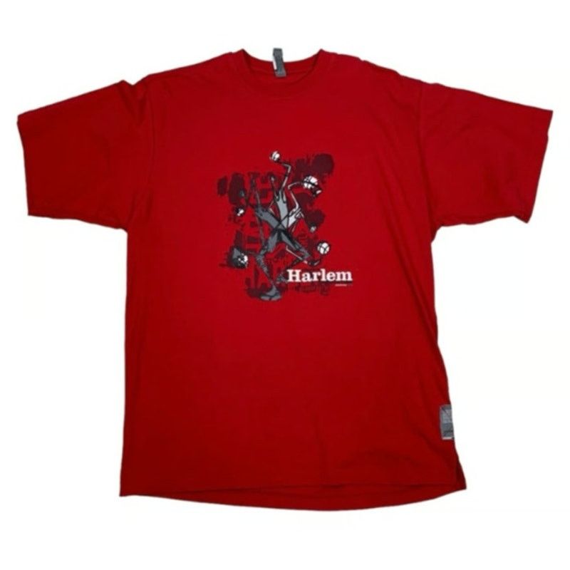 Fubu Platinum Fubu Men's Large T-Shirt Harlem Globe Trotters Red Size US L / EU 52-54 / 3 - 9 Thumbnail