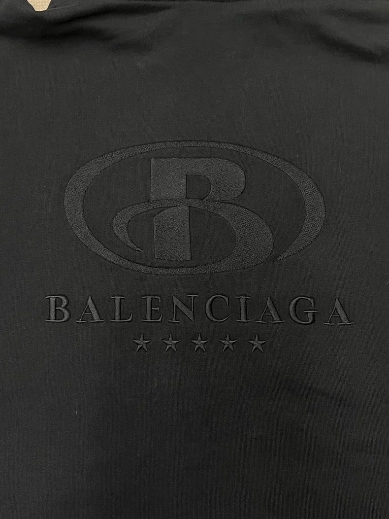 Balenciaga Balenciaga size 1 Logo Printed Loose Hooded Casual Long Sle Size US XS / EU 42 / 0 - 4 Thumbnail