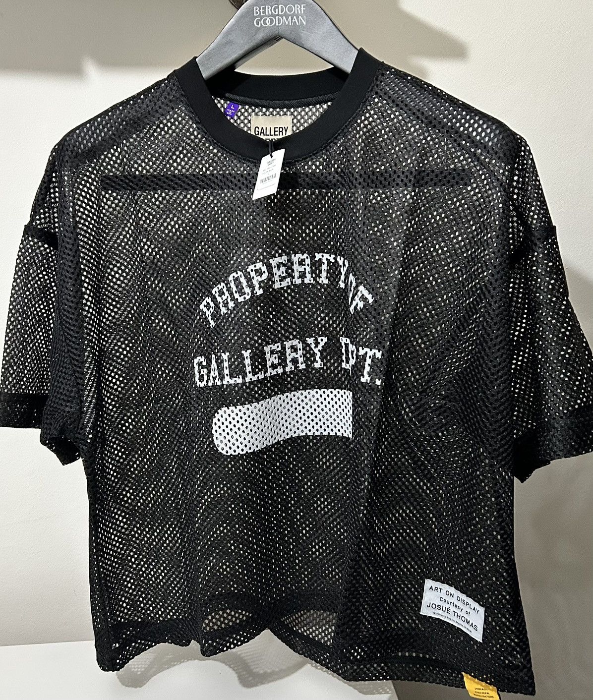 Gallery Dept. GALLERY DEPT Practice Jersey Black Size: Large Size US L / EU 52-54 / 3 - 1 Thumbnail