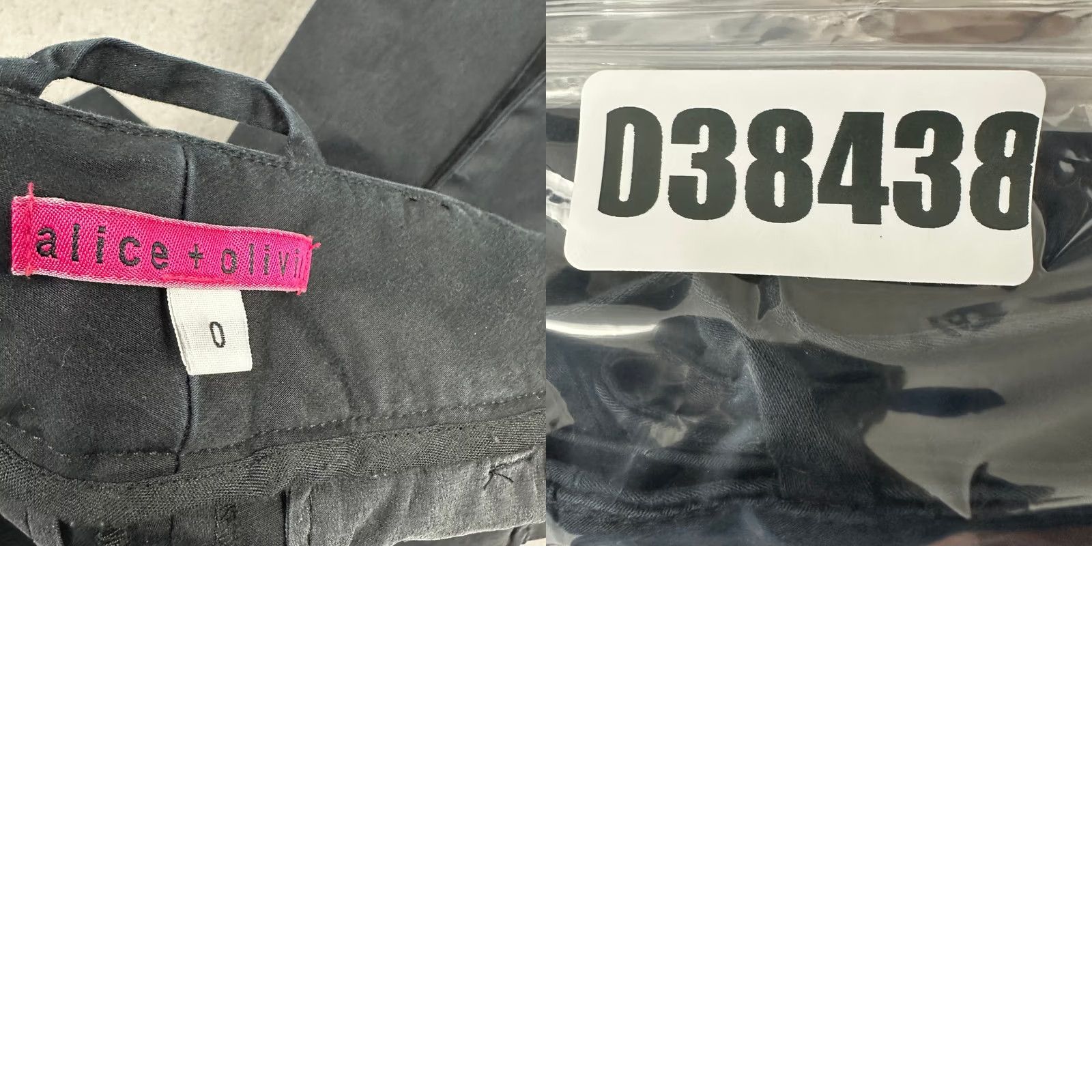 Alice + Olivia Alice + Olivia Pants Women S Black Cargo Jogger Casual Streetwear Utility S Size 28" / US 6 / IT 42 - 8 Thumbnail