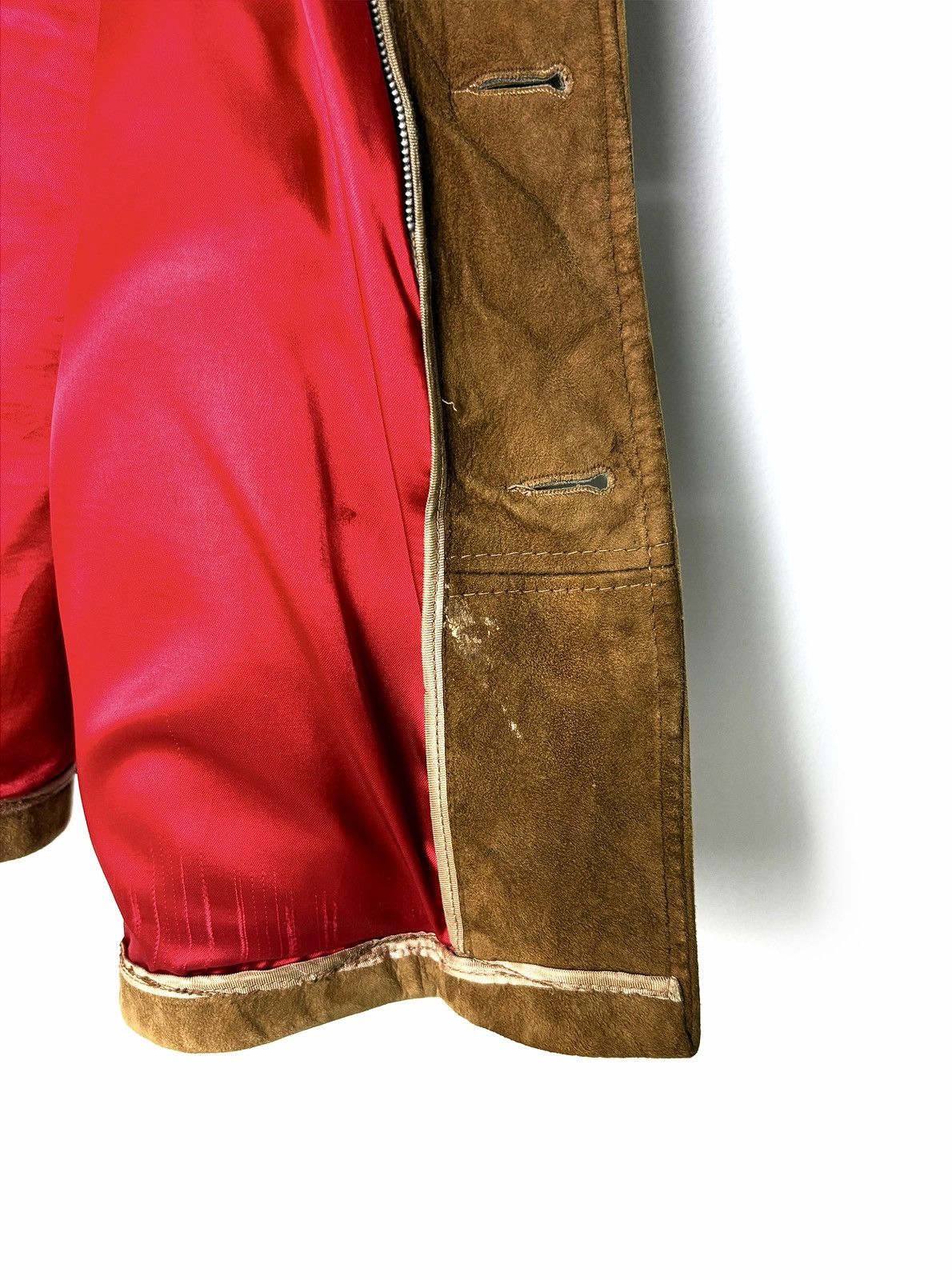 Genuine Leather Amalgamation Suede Leather Western Coat Size US L / EU 52-54 / 3 - 22 Thumbnail