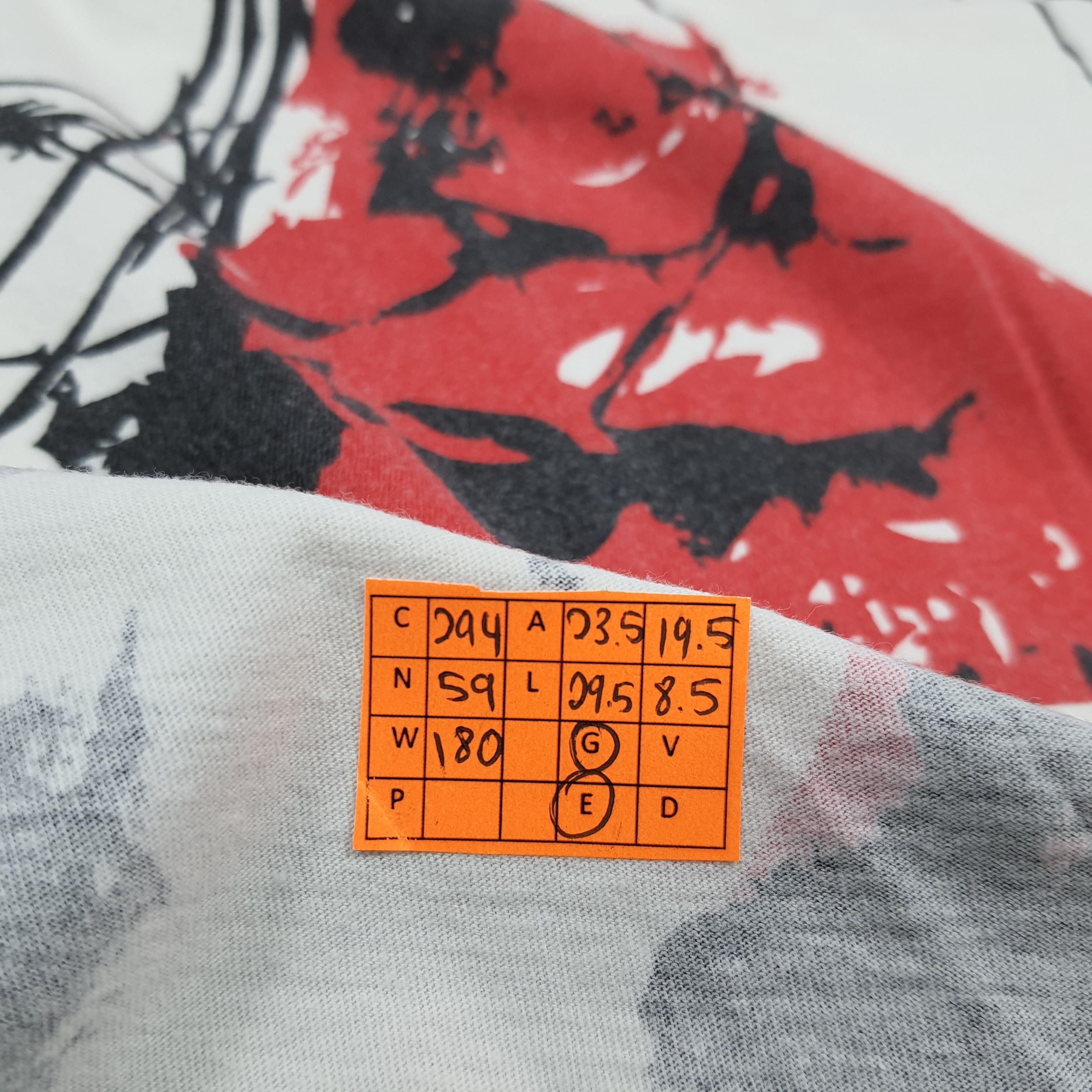 Vintage Vintage Gerard Way My Chemical Romance Style T-Shirt C294N59 Size US XL / EU 56 / 4 - 7 Thumbnail