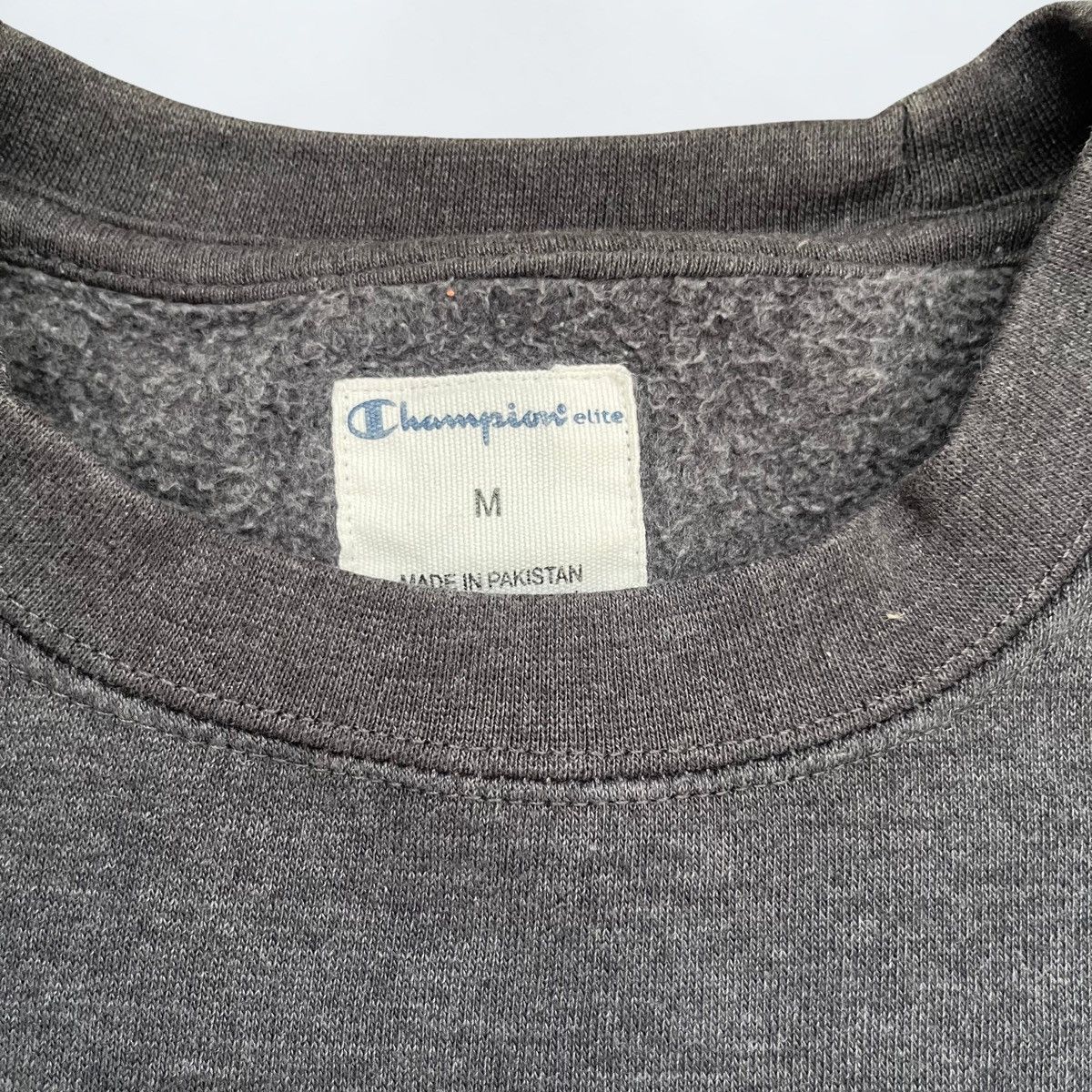 Champion Champion Elite Grey Crewneck Sweatshirt (M) Size US M / EU 48-50 / 2 - 2 Thumbnail