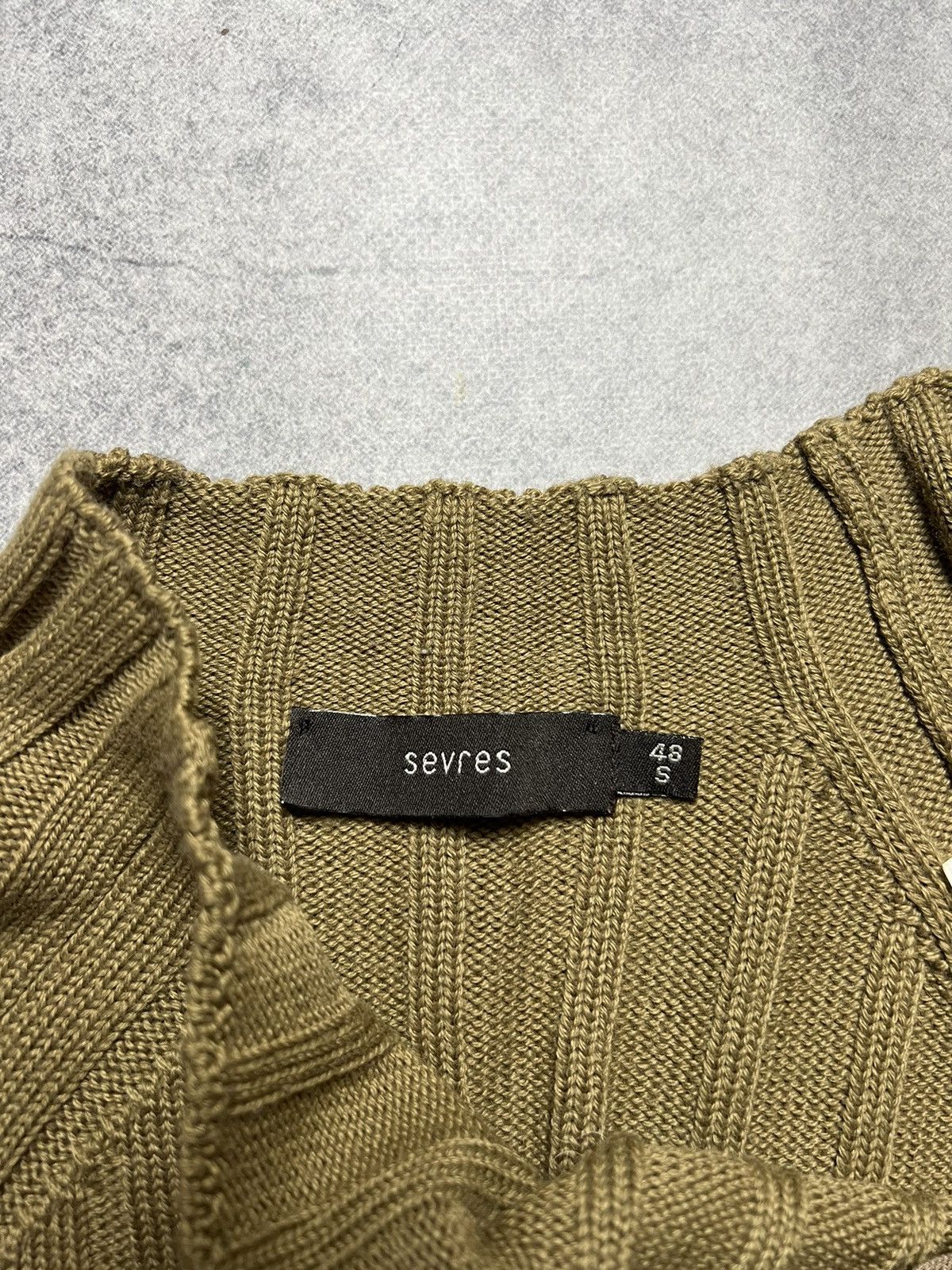 Hysteric Glamour Y2K Diesel Style Faded Distressed Asymmetrical Zip Sweaters Size US M / EU 48-50 / 2 - 6 Thumbnail
