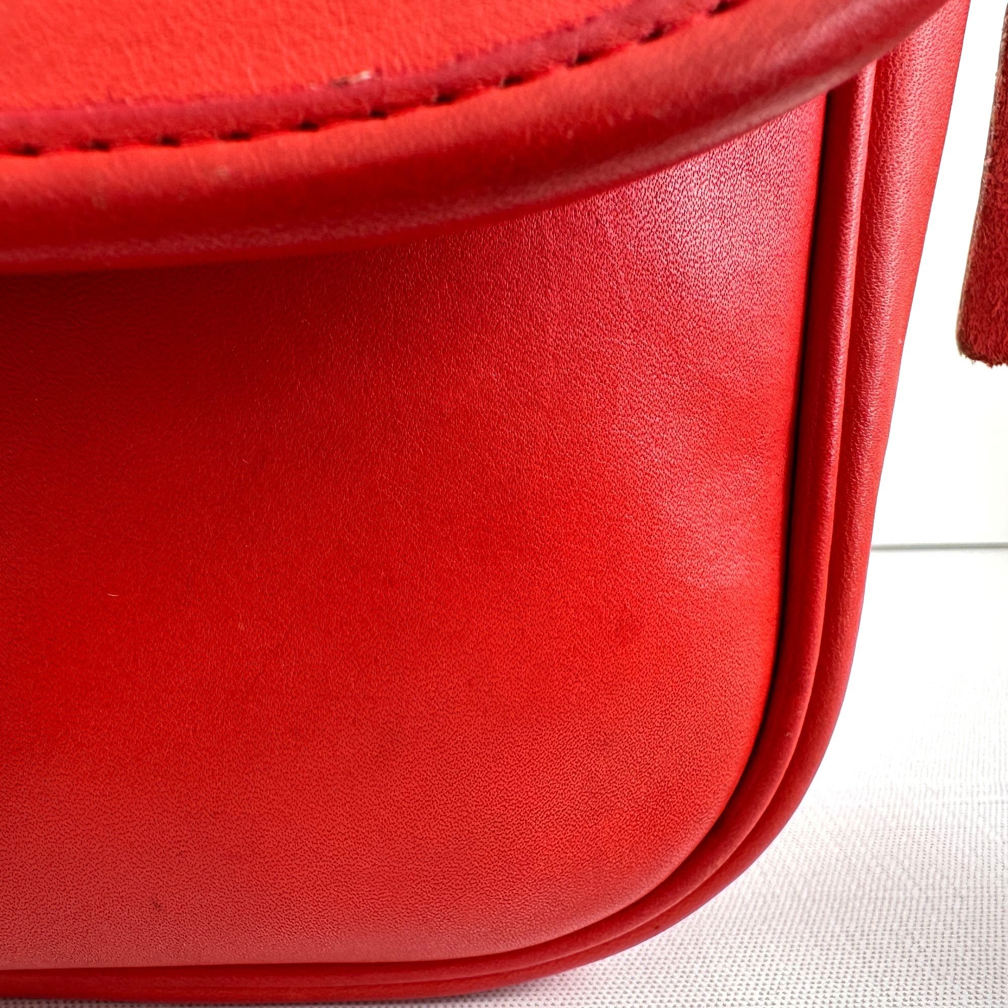 Coach Vintage 1980s Coach Red Tailored Pouch 4110 Made in NYC Size ONE SIZE - 13 Thumbnail