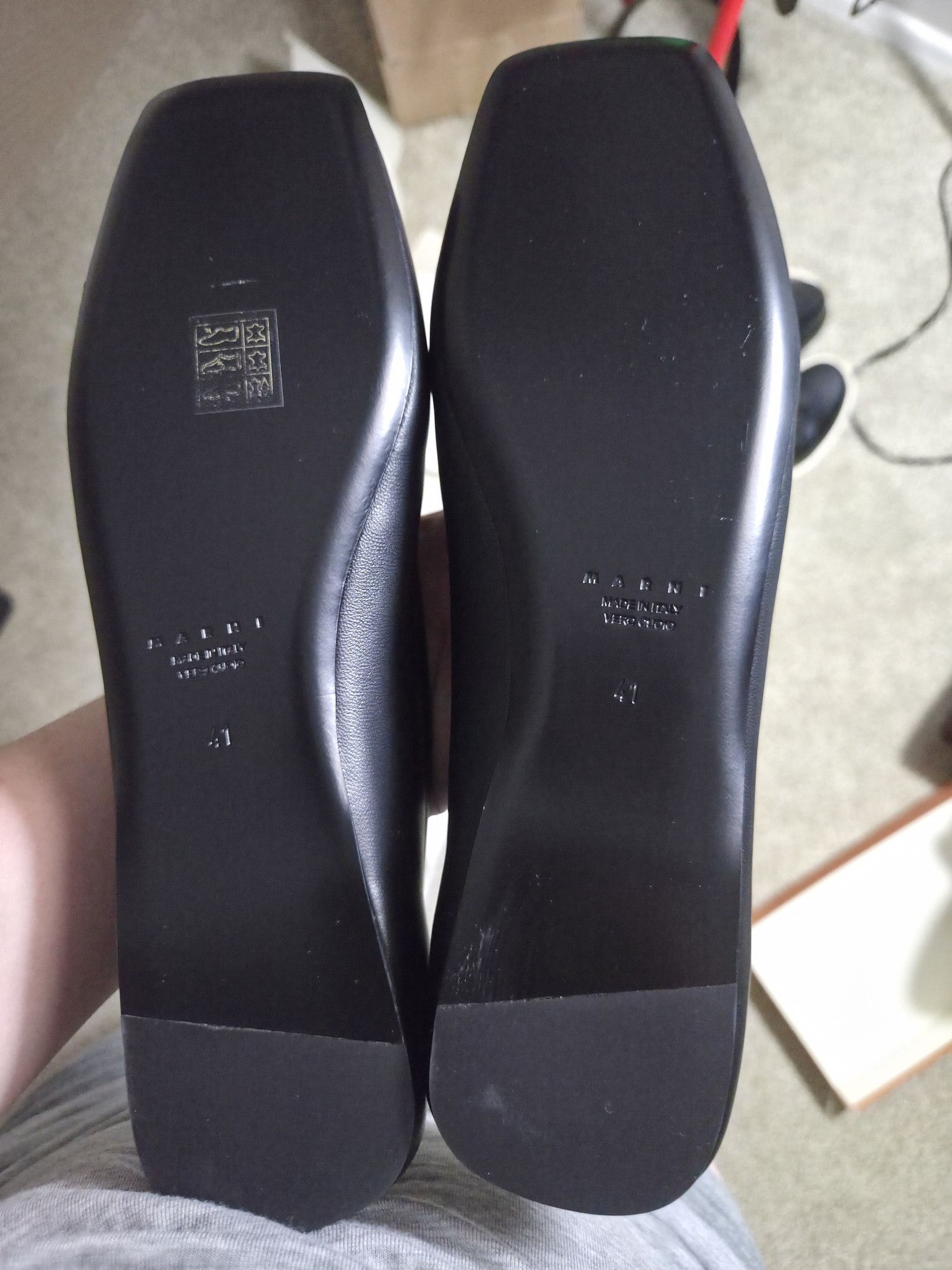 Marni Marni Black nappa leather Ballerina Flats Size US 8 / EU 41 - 5 Thumbnail