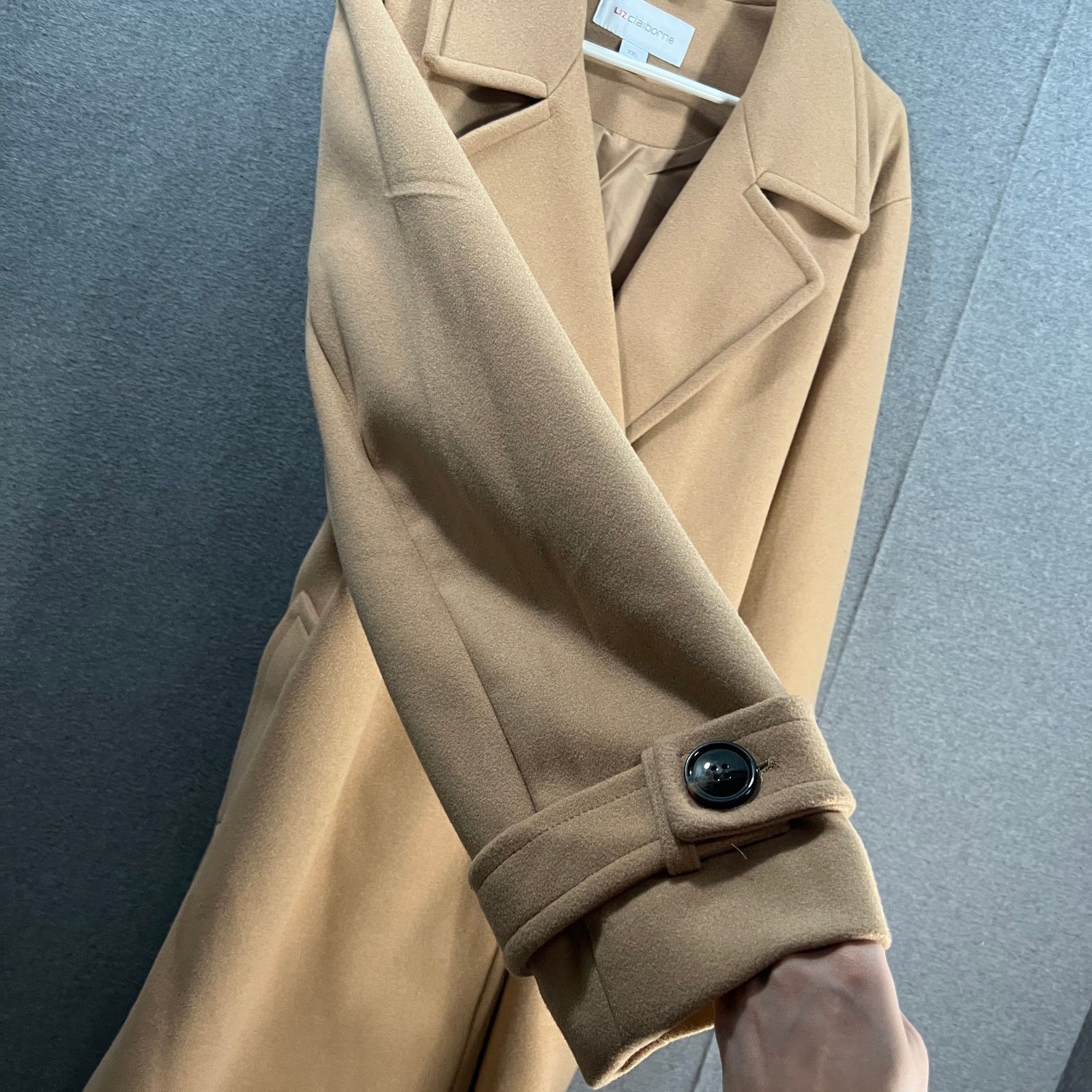Other Liz Claiborne Belted Midweight Womens Plus Peacoat French Size XXL / US 16-18 / IT 52-54 - 14 Thumbnail