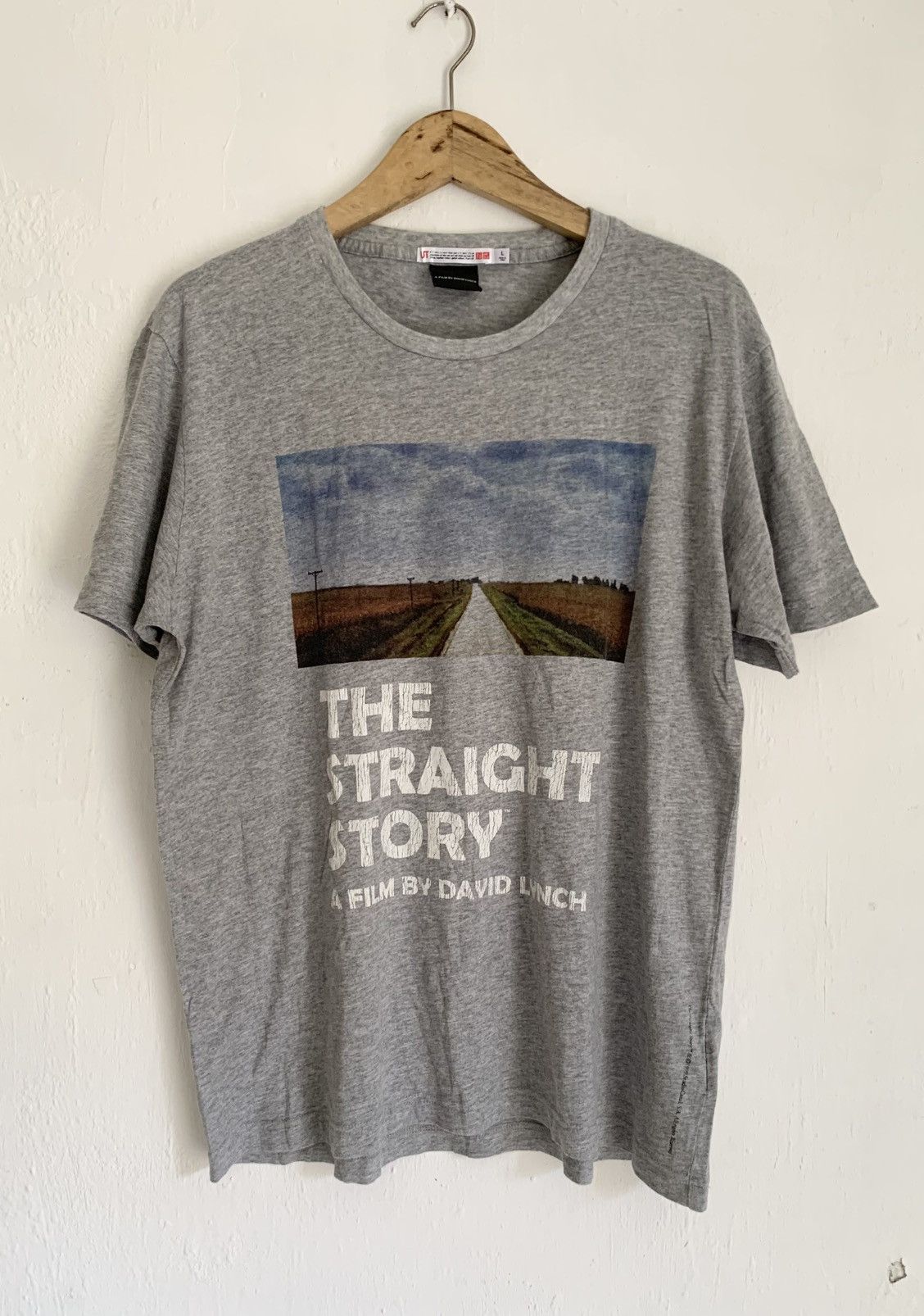 Vintage The straight story david lynch x uniqlo t shirt Size US L / EU 52-54 / 3 - 1 Thumbnail