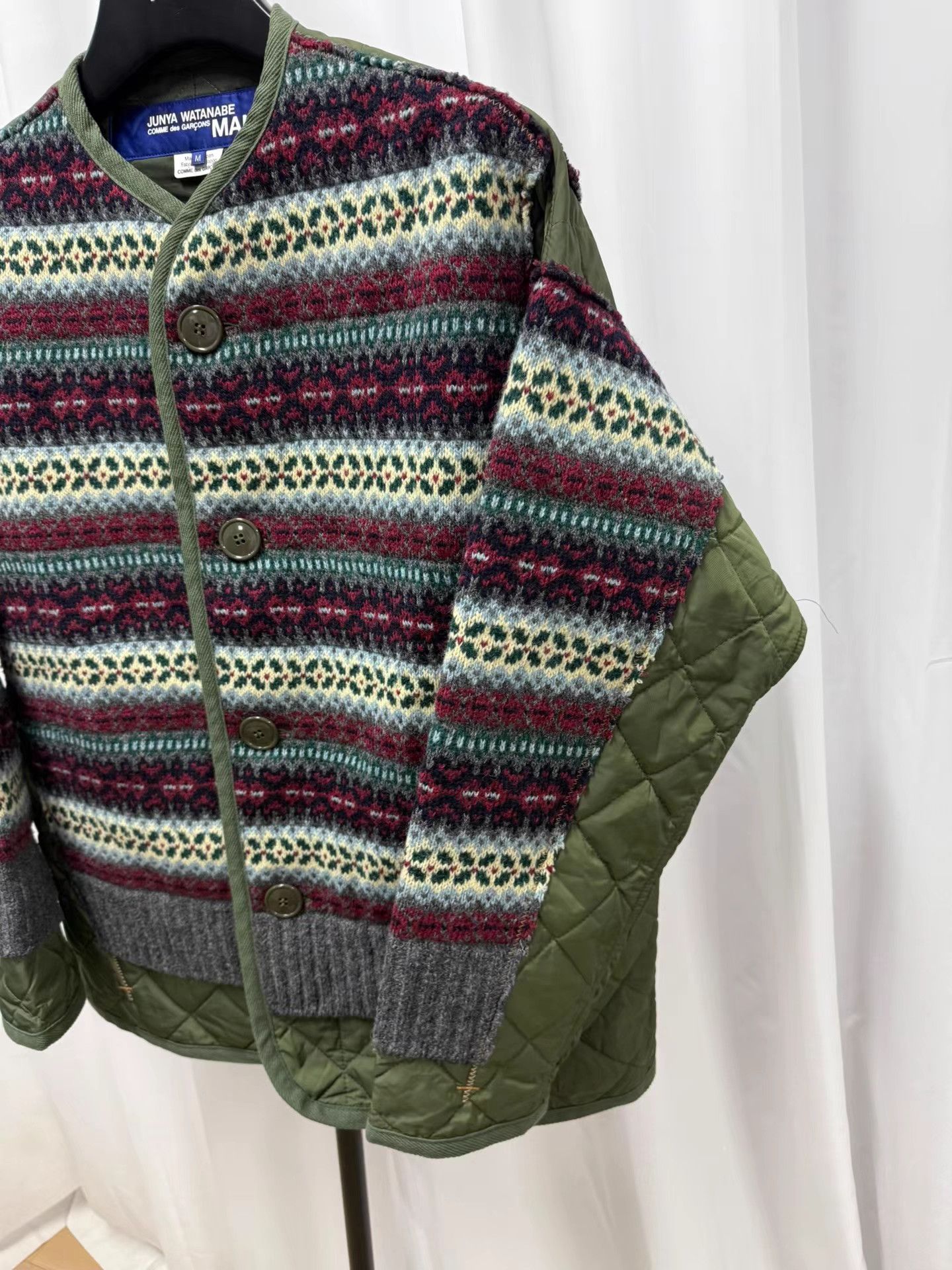 Junya Watanabe Junya Watanabe Ethnic Striped Padded Jacket K20 Size US M / EU 48-50 / 2 - 2 Thumbnail