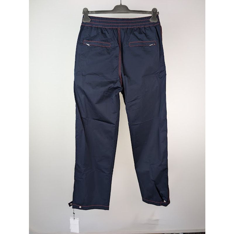 Bottega Veneta o1rshd1 Tech Nylon Track Suit Trousers Pant in Navy Blue Size US 32 / EU 48 - 10 Thumbnail