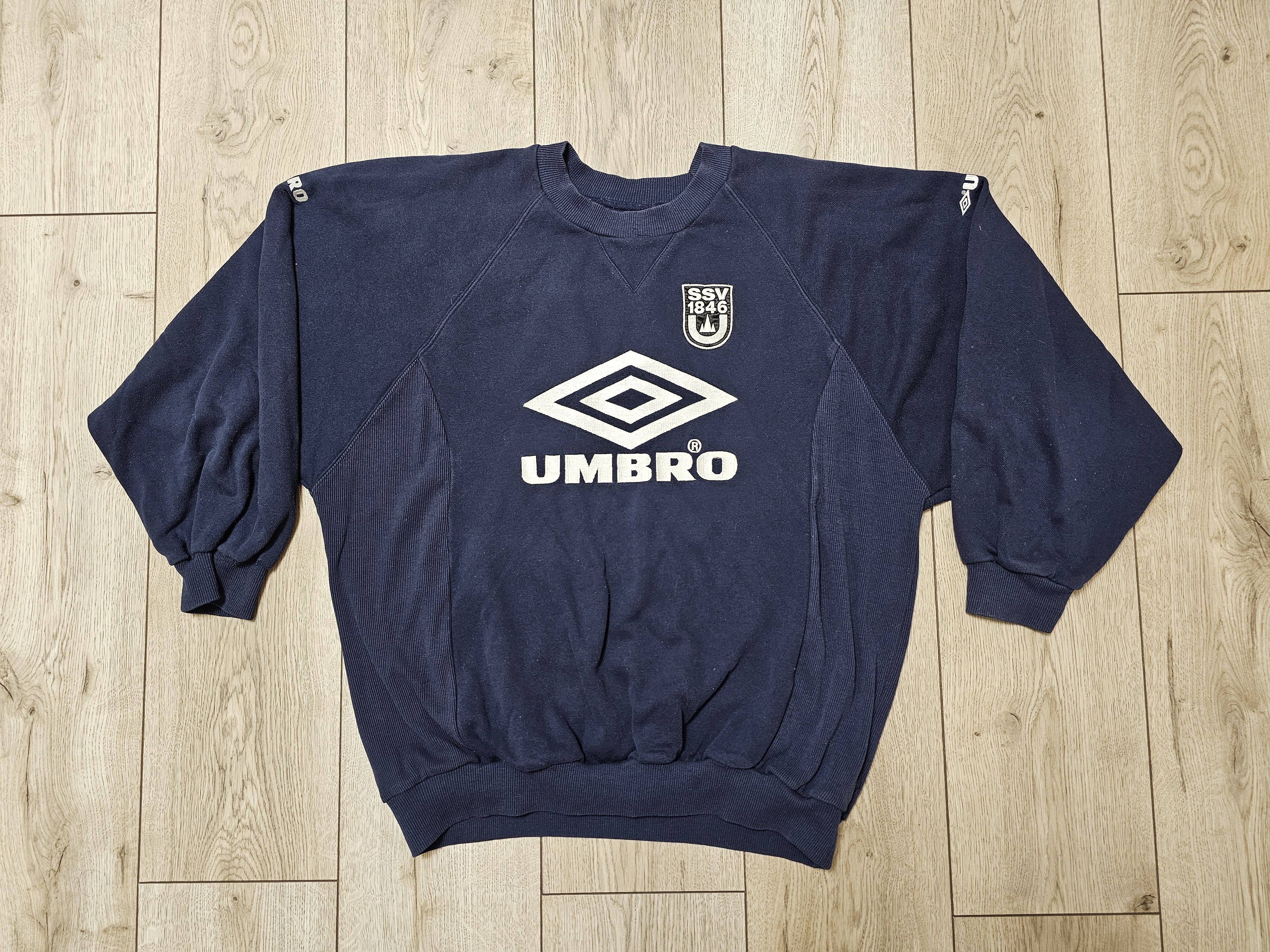 Vintage SSV ULM 1846 VINTAGE FOOTBALL SWEATSHIRT SOCCER SWEATSHIRT Size US L / EU 52-54 / 3 - 1 Thumbnail
