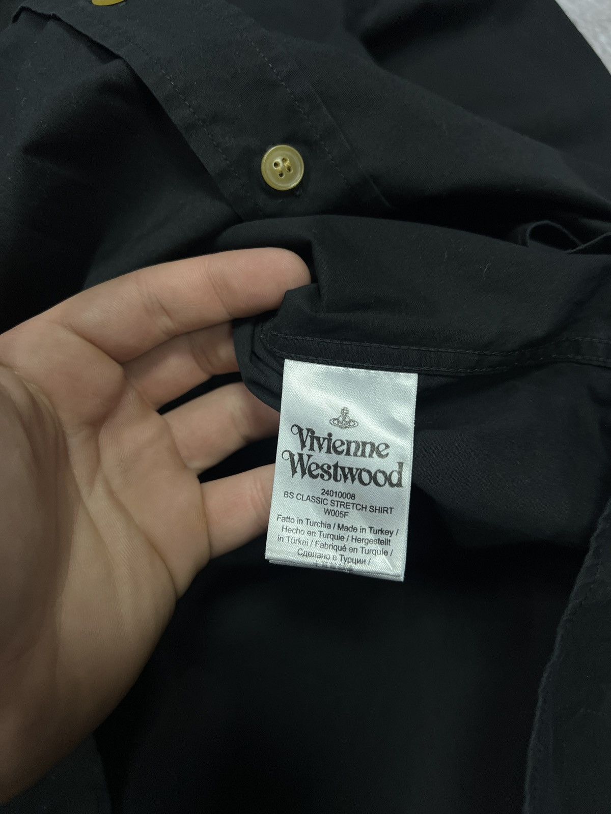 Vivienne Westwood Vintage Vivienne Westwood Shirt Black Size US L / EU 52-54 / 3 - 7 Thumbnail