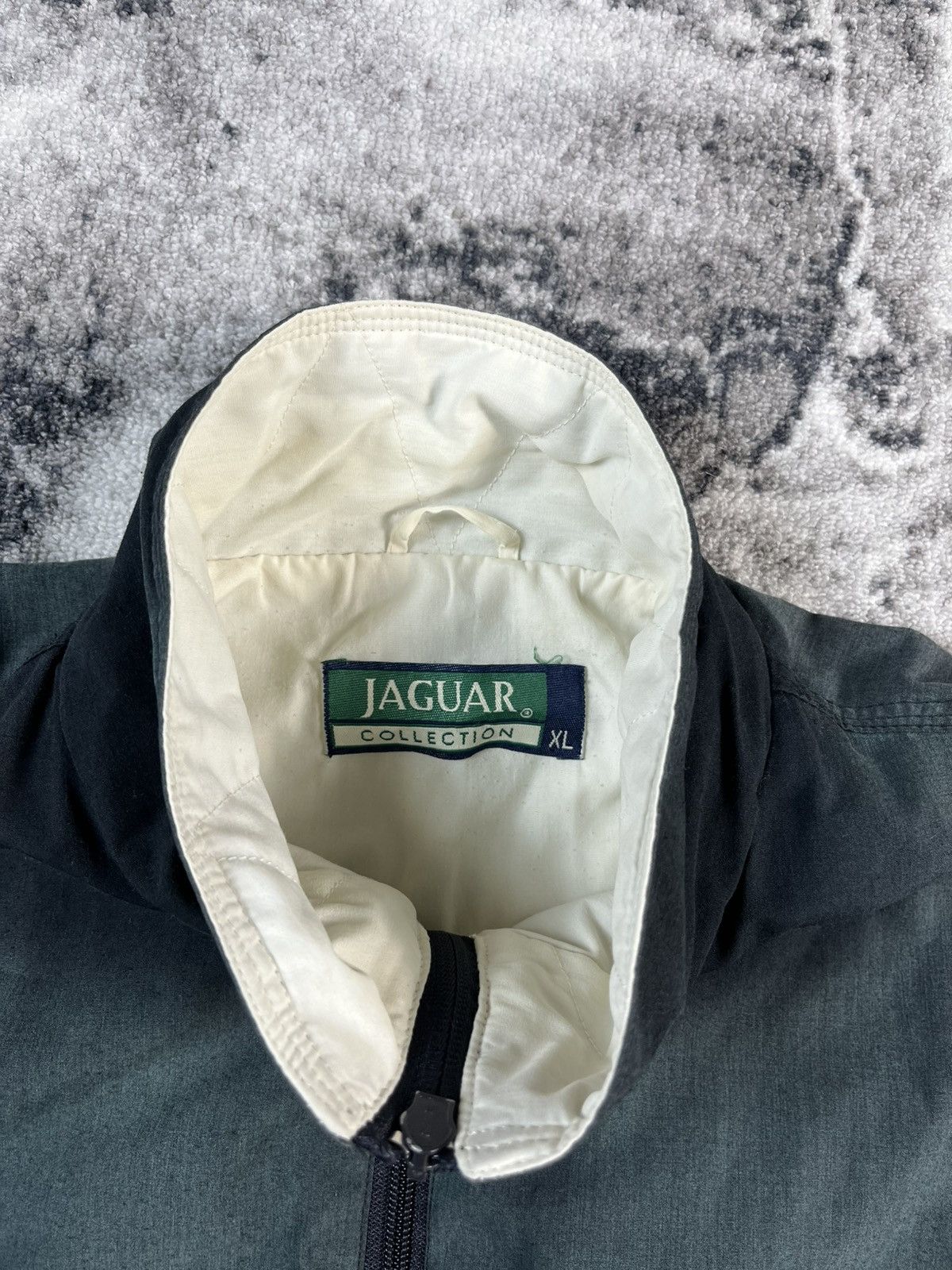 Vintage Vintage Jaguar Track Jacket Green White Zip XL Size US XL / EU 56 / 4 - 9 Thumbnail