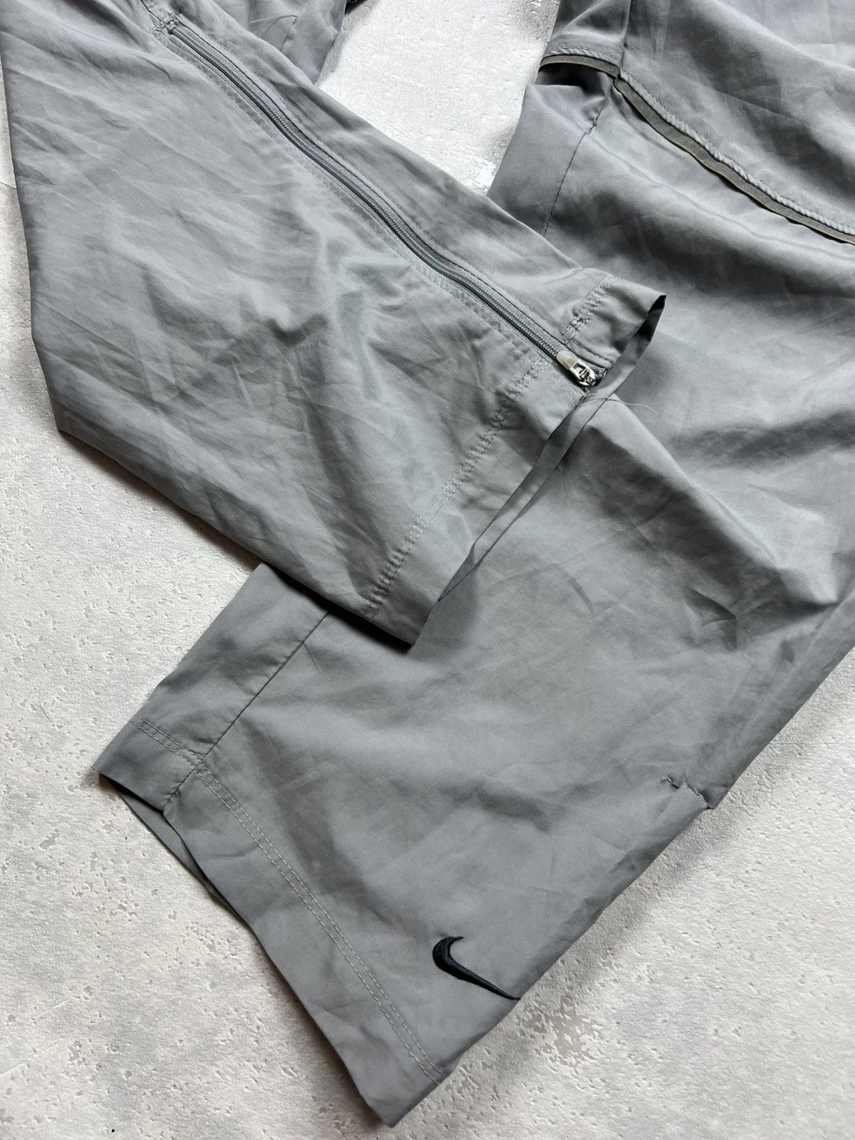 Nike 90s Nike Swoosh Vintage Y2K Gorpcore Parachute Pants Size US 32 / EU 48 - 6 Thumbnail