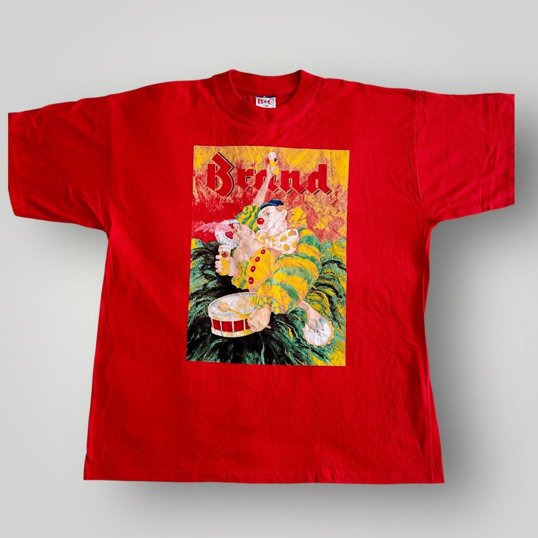 Vintage Vintage 90s Rob Scholte "Brand Art beer Tee B&C tshirt Blank Size US XL / EU 56 / 4 - 1 Thumbnail