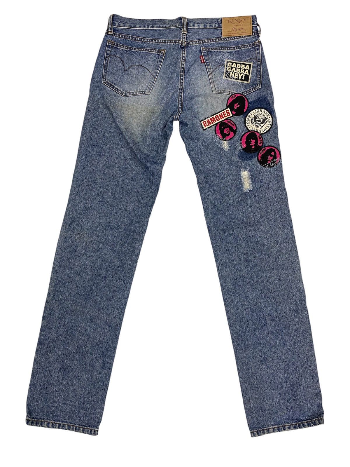 Hysteric Glamour Vtg Hysteric Glamour x Ramones distressed patch