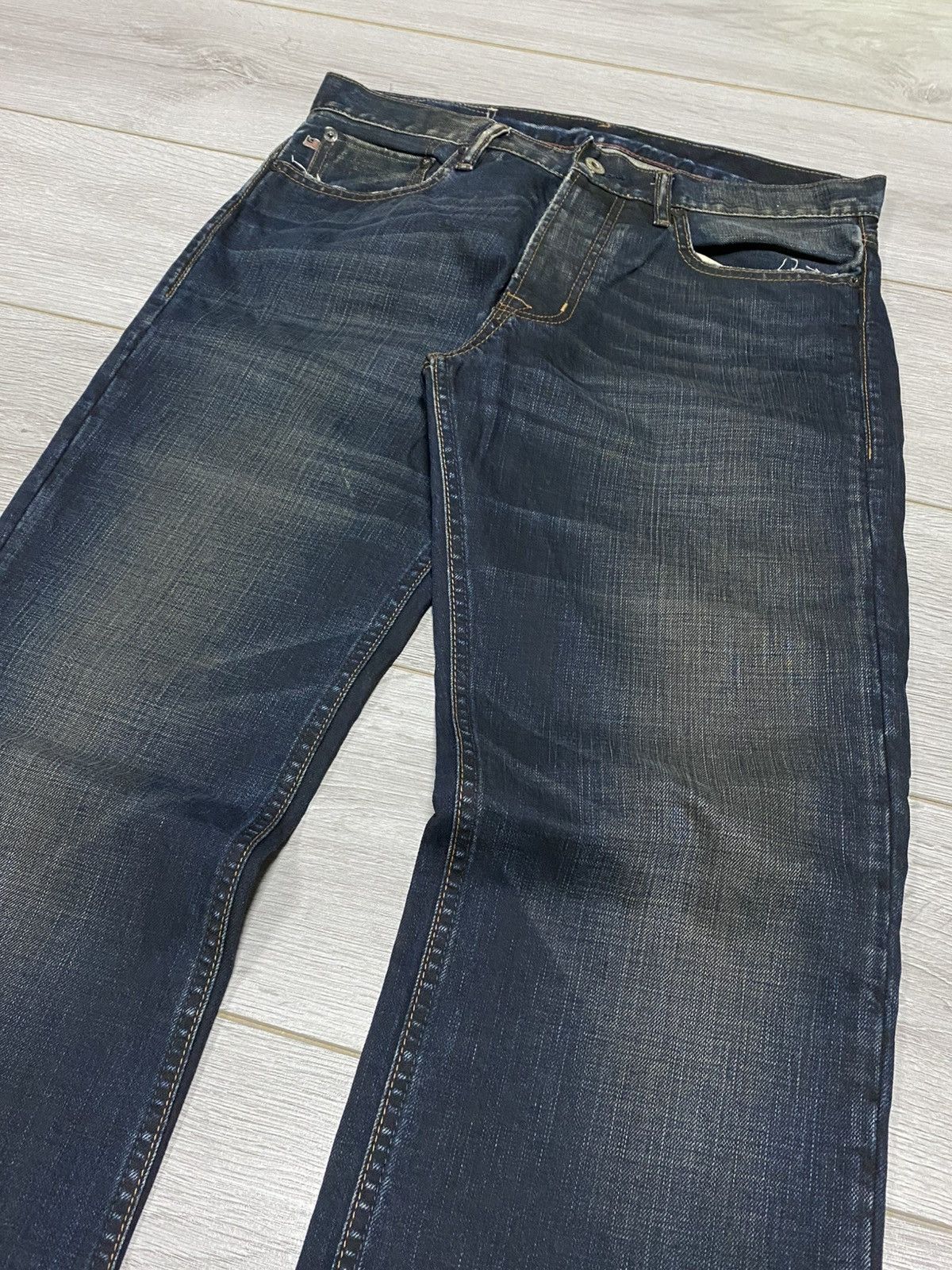 Polo Ralph Lauren Polo Ralph Lauren 🇺🇸 deep blue jeans USA flag pants selvedge Size US 32 / EU 48 - 7 Thumbnail