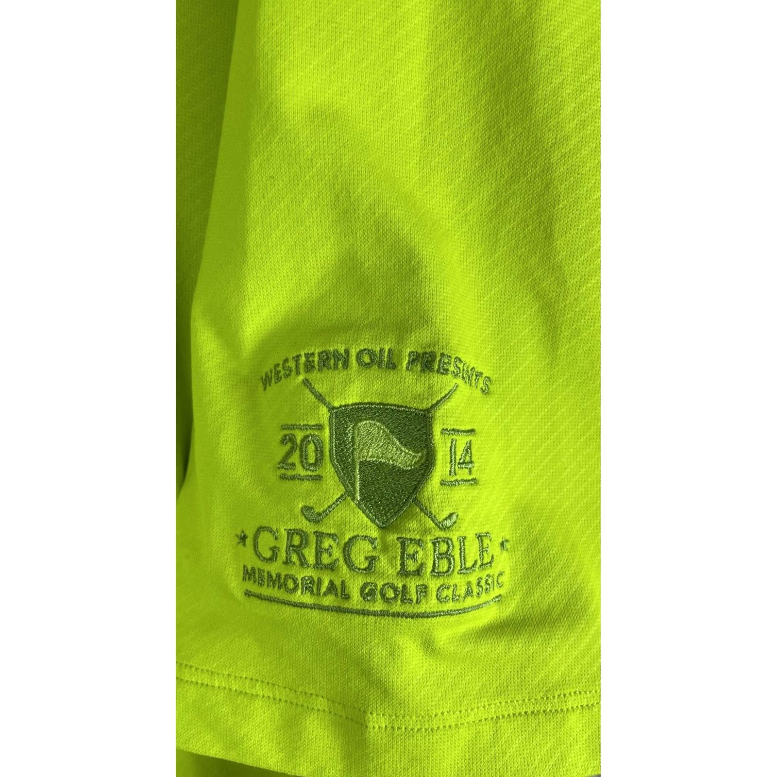 Nike Nike Dri-FIT Tiger Woods Polo Shirt Mens 2XL Yellow Golf Short Sleeve Size US XXL / EU 58 / 5 - 4 Thumbnail