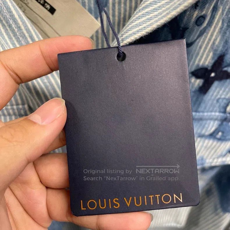 Louis Vuitton Louis Vuitton Ink Denim jacket Size US XL / EU 56 / 4 - 4 Thumbnail