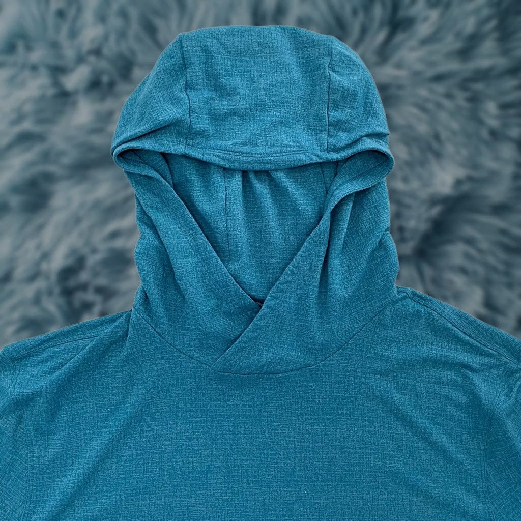 Lululemon Lululemon Repetition Hoodie Men's M Blue Logo Pullover Sweatshirt Size US M / EU 48-50 / 2 - 1 Thumbnail