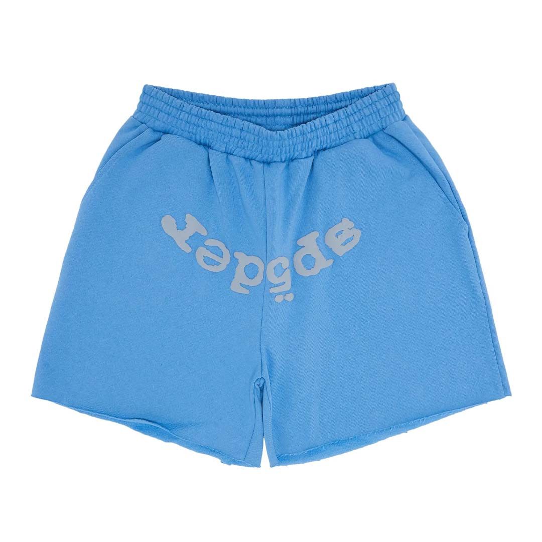 Sp5der OG Web V2 Sweatshort 'Dusty Blue' Size US 36 / EU 52 - 1 Thumbnail
