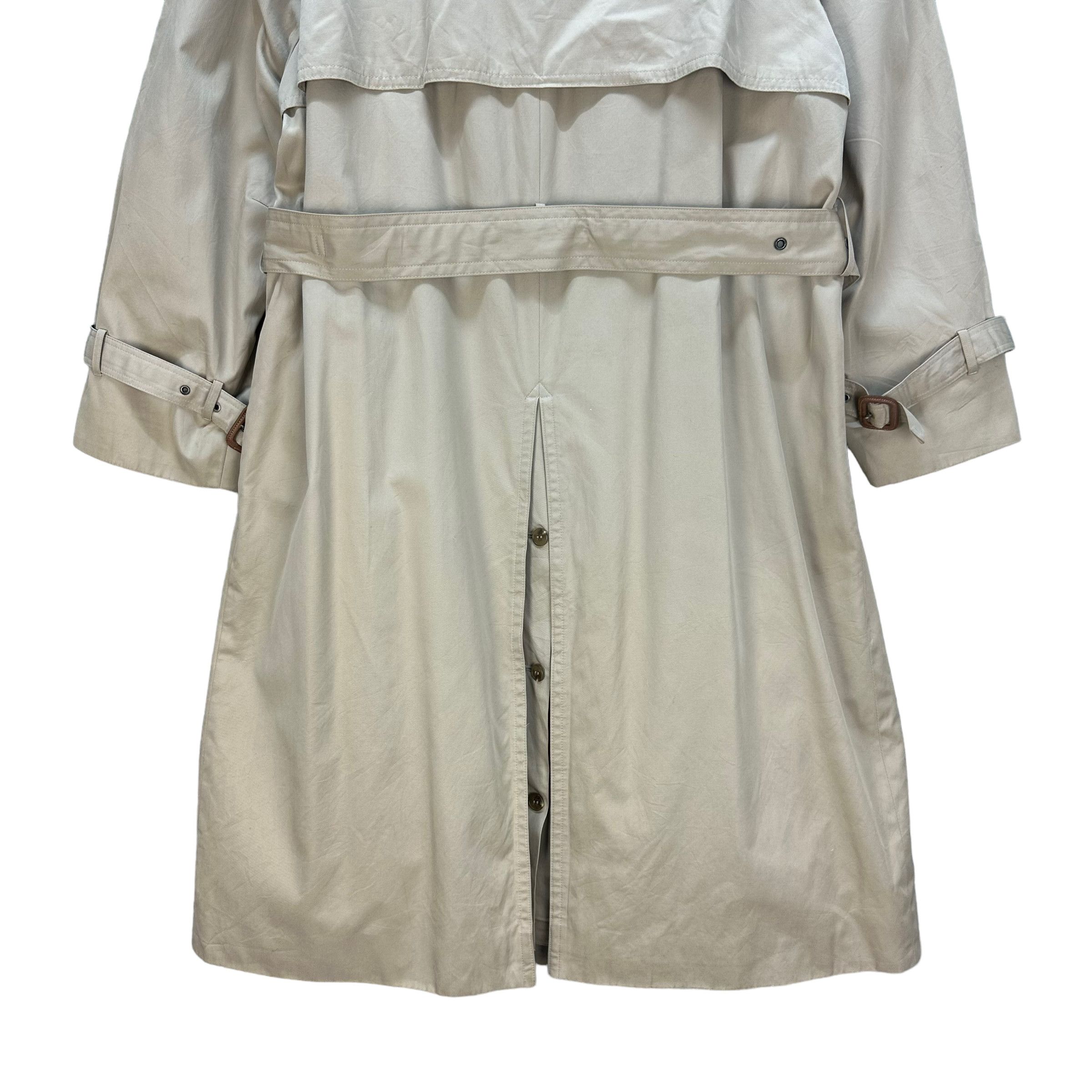 Yves Saint Laurent 90' YVES SAINT LAURENT DIFFUSION HOMME TRENCH COAT #8215-215 Size US L / EU 52-54 / 3 - 16 Thumbnail