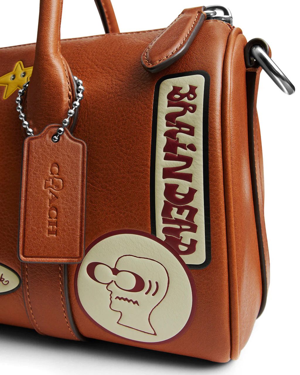 Brain Dead × Coach Coach | Brain Dead Compass Bag 25 With Darby Dino And Charm Size ONE SIZE - 5 Thumbnail