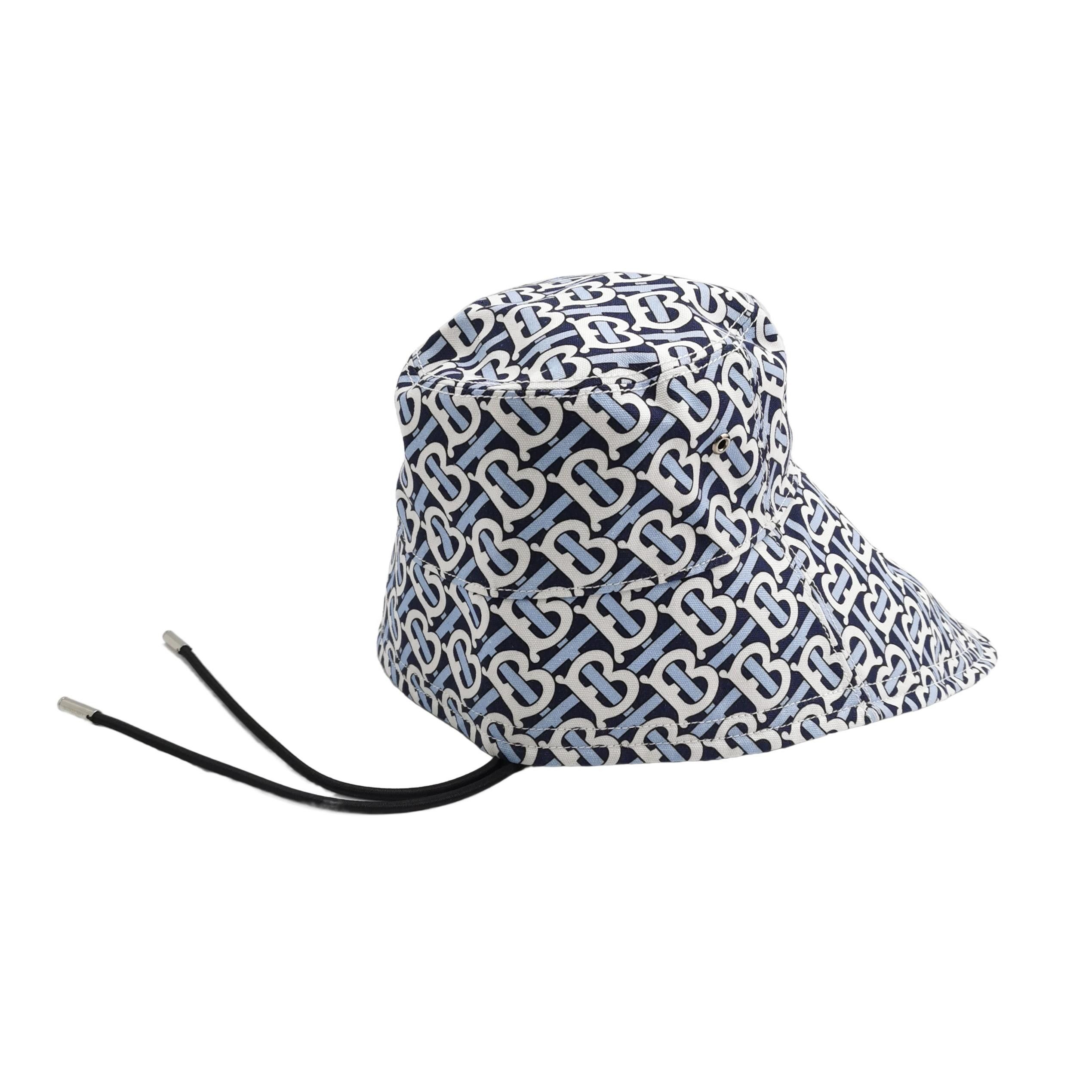 Burberry Burberry TB Monogram Bucket Hat Size M Size ONE SIZE - 1 Thumbnail