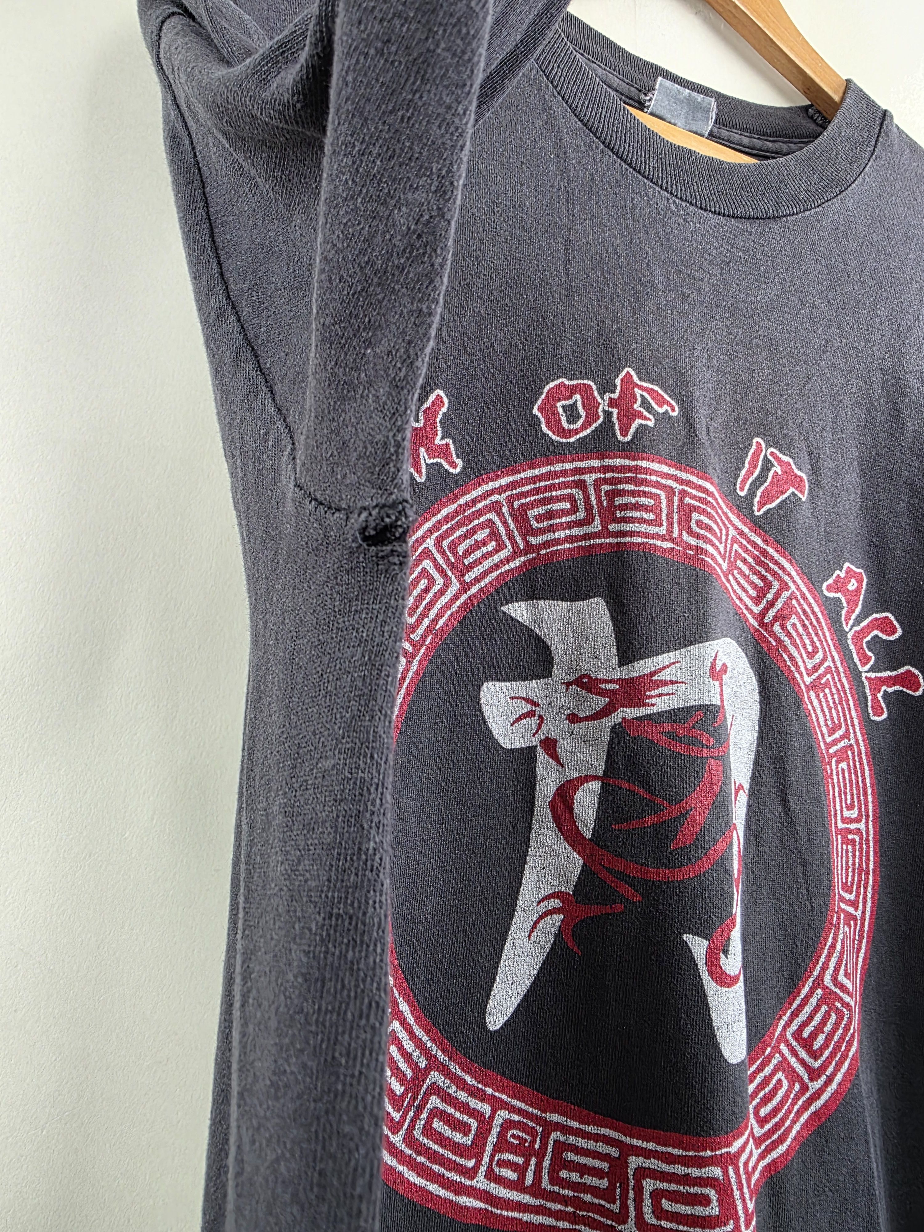 Band Tees × Vintage 90s Sick of it all Alone we stand Long-sleeve XL 23" 30" Size US XL / EU 56 / 4 - 4 Thumbnail
