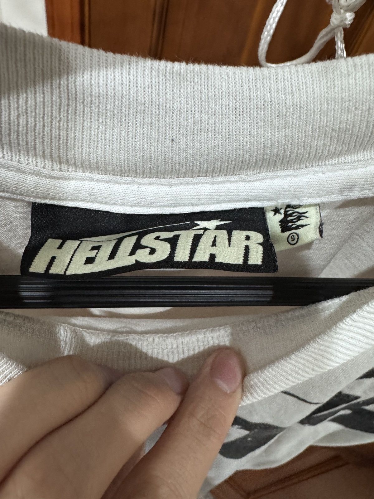 HELLSTAR HELLSTAR Cream CLASSIC T-Shirt Size US S / EU 44-46 / 1 - 5 Thumbnail