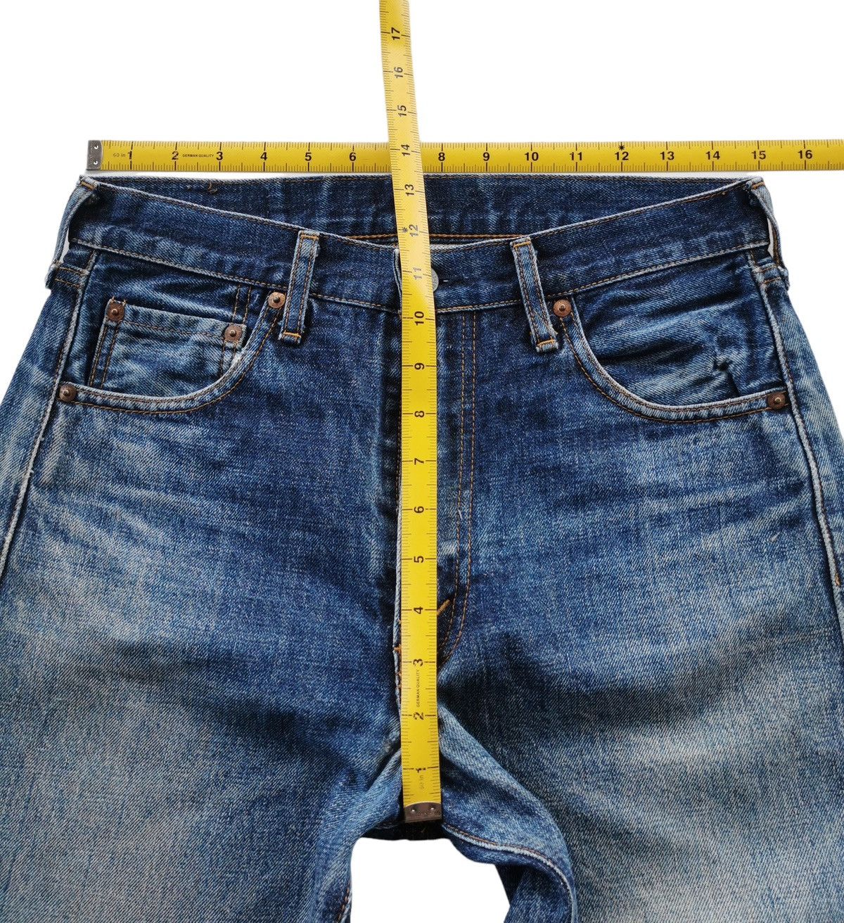 Jean Levis 502 Selvedge Looklike HystericGlamour Size US 30 / EU 46 - 10 Thumbnail