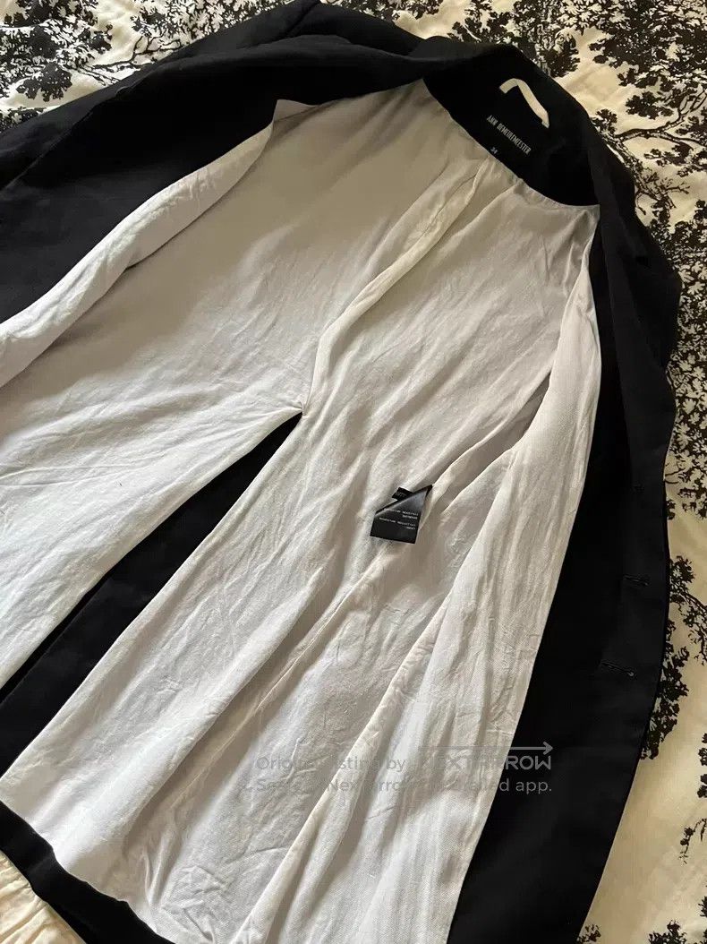 Ann Demeulemeester Ann Demeulemeester Avant-garde Designer Brand Suit Jacket Size XXS / US 00 / IT 34 - 7 Thumbnail