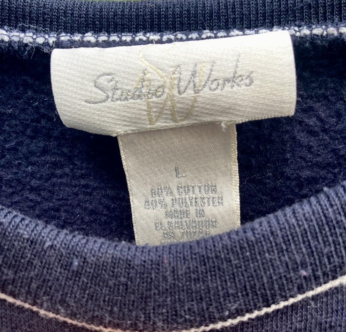 Nautica Vintage 80s Shadewell Navy Nautical Flags Embroidered Sweat Size US L / EU 52-54 / 3 - 5 Thumbnail