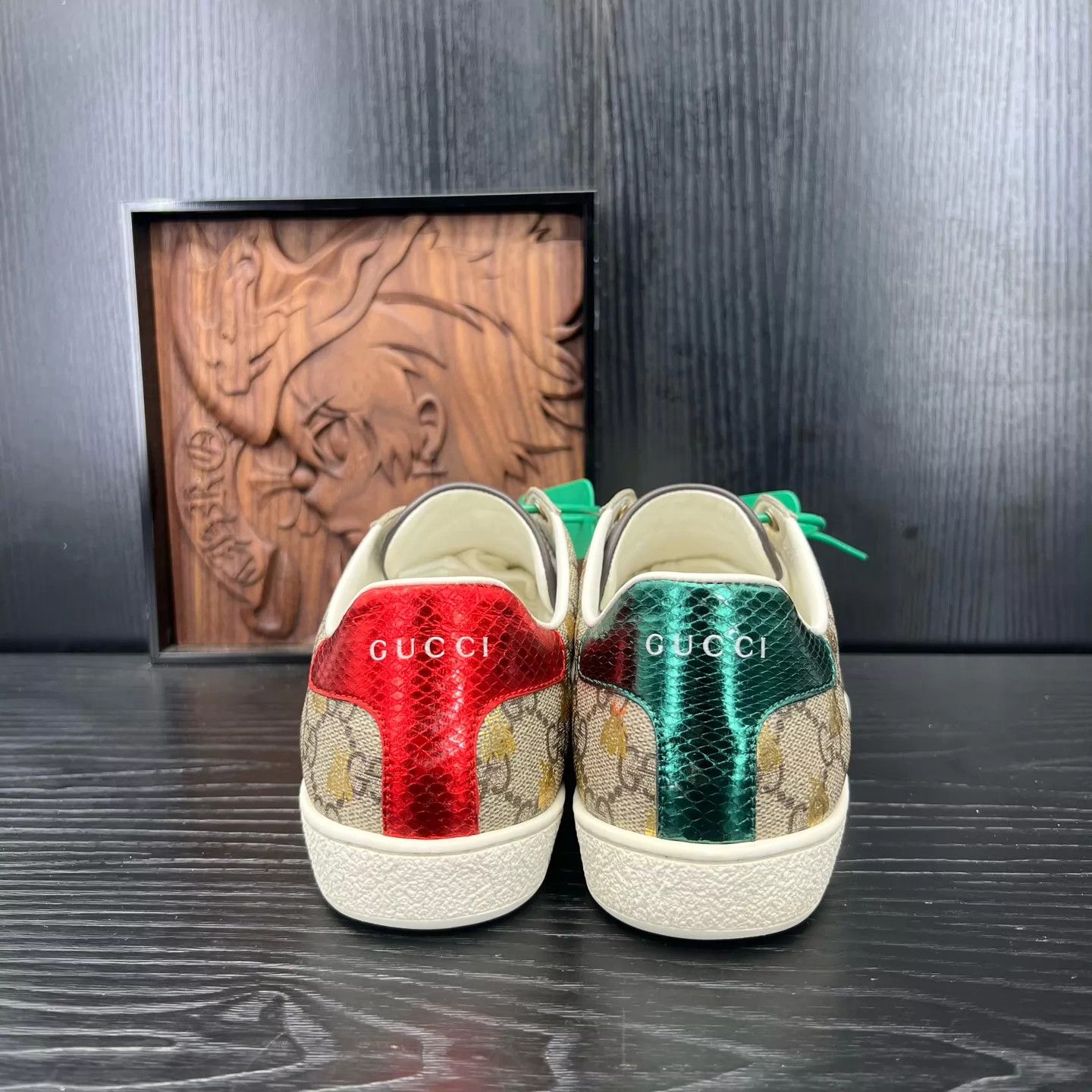 Gucci Gucci Ace Ebony All Over Print 37 Size US 6.5 / IT 36.5 - 7 Thumbnail