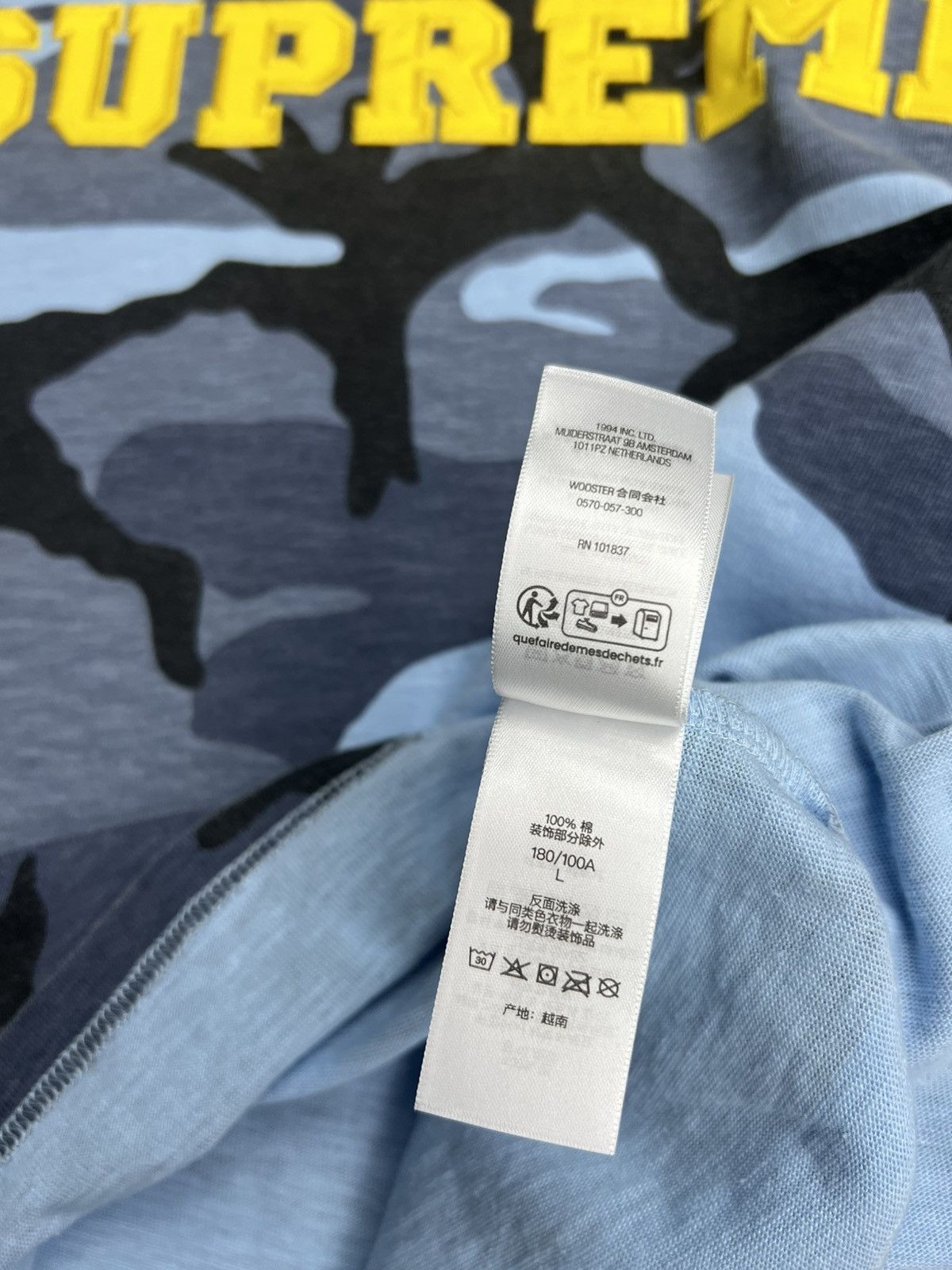 Supreme Supreme Collegiate T-Shirt Size US L / EU 52-54 / 3 - 6 Thumbnail