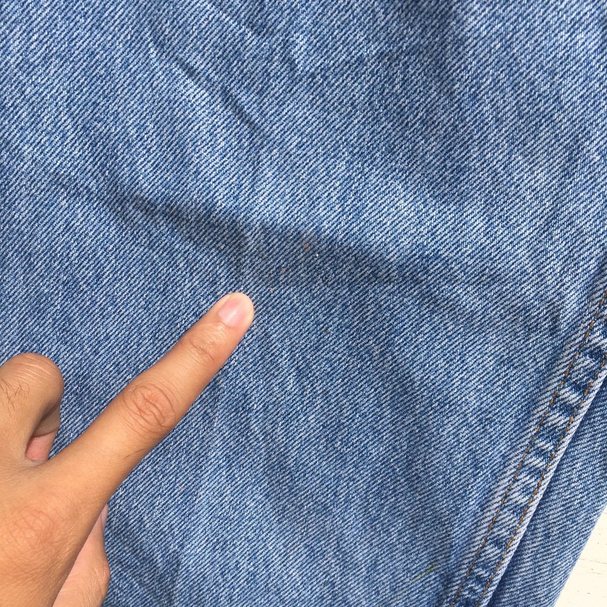 Levi's × Levi's Vintage Clothing × Vintage VINTAGE LEVIS 550 JEANS LIGHT BLUE SINGLE R Size US 31 - 19 Thumbnail