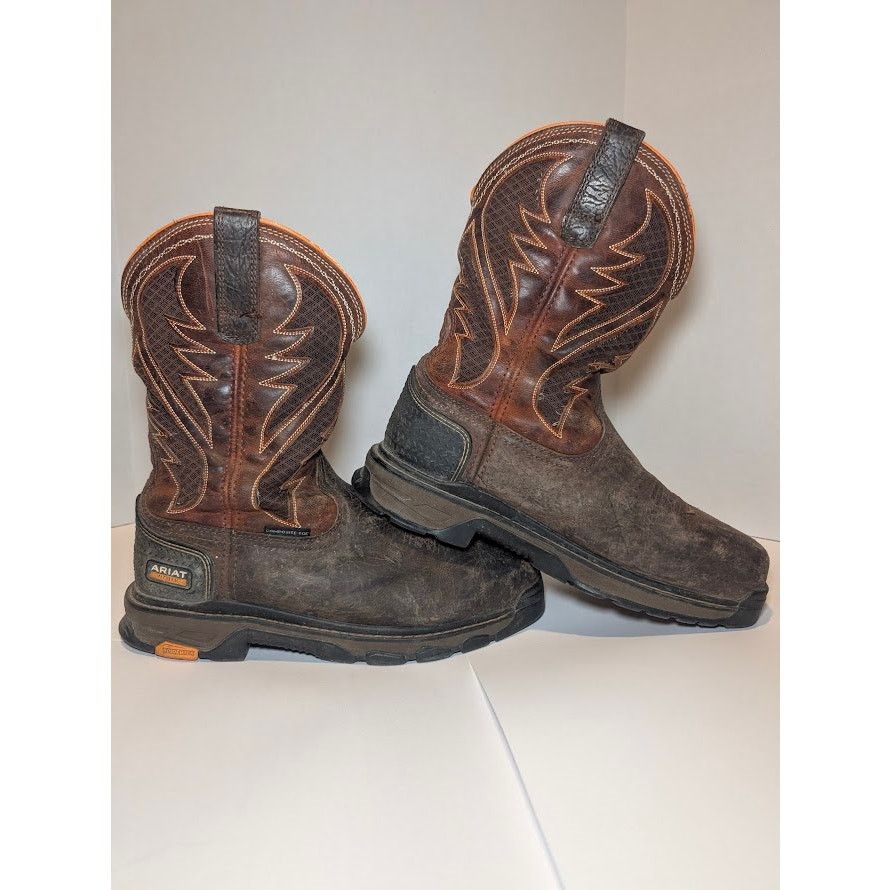 Ariat Ariat Men's Intrepid VentTEK 11" Composite Toe Work Boot 9D Size US 9 / EU 42 - 1 Thumbnail