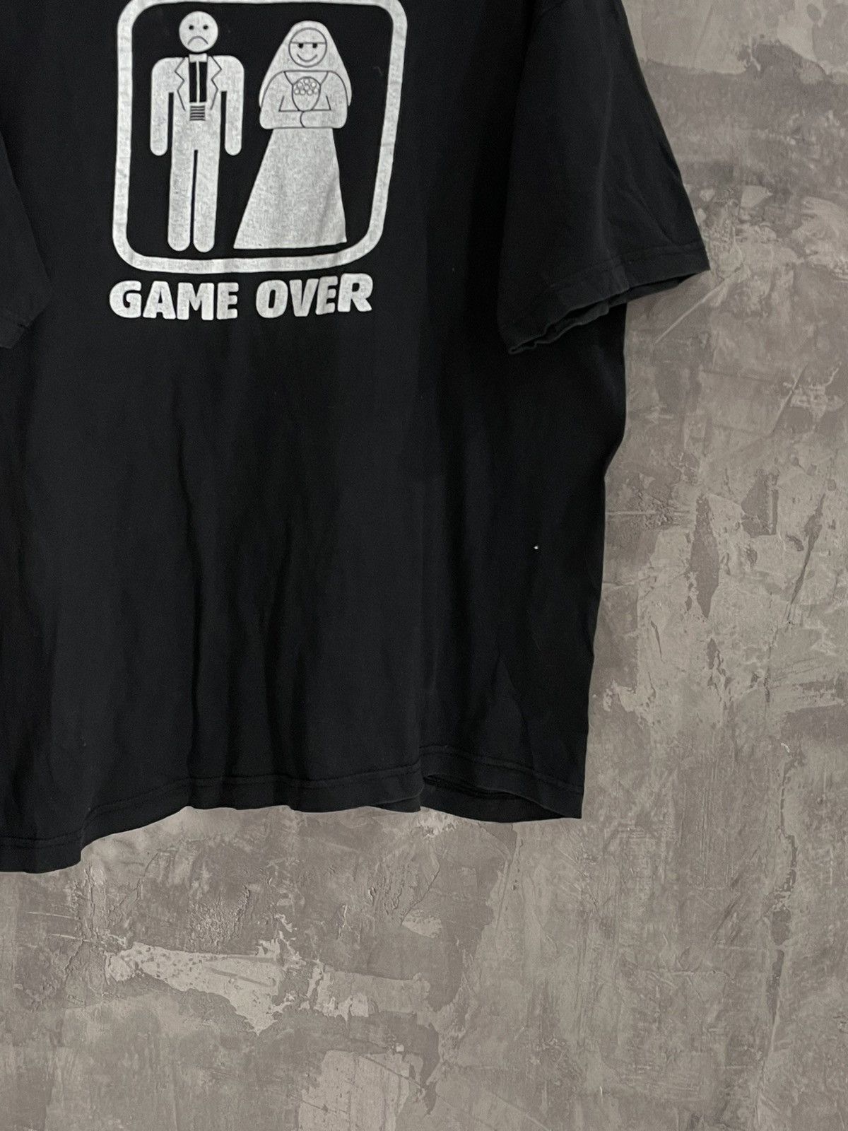 Band Tees Vintage Game Over Merriage T Shirt Humor Y2K 90s Size US L / EU 52-54 / 3 - 6 Thumbnail