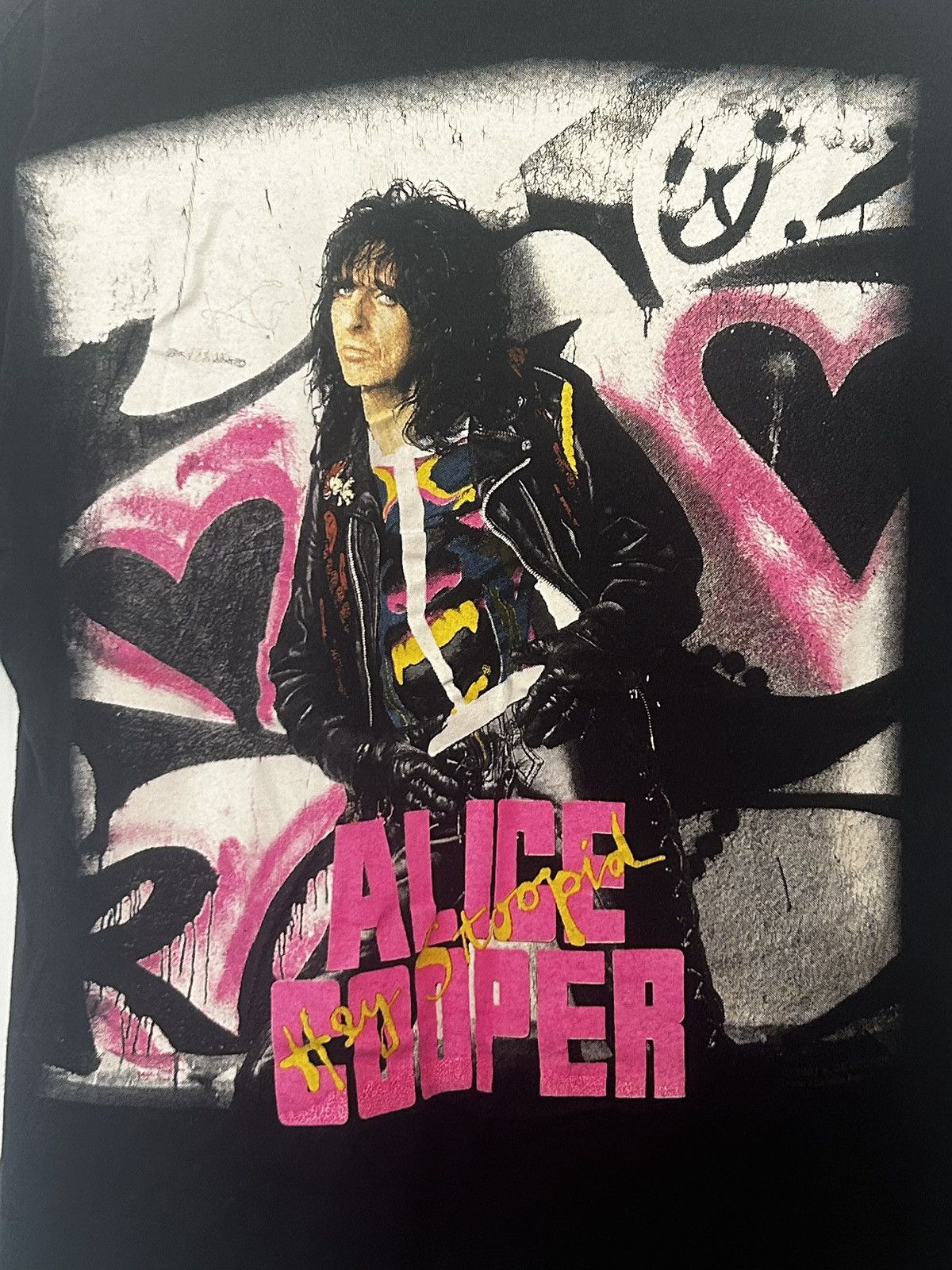 Vintage 1991 Alice Cooper I’m With Stoopid Tour Tee Size US L / EU 52-54 / 3 - 5 Thumbnail