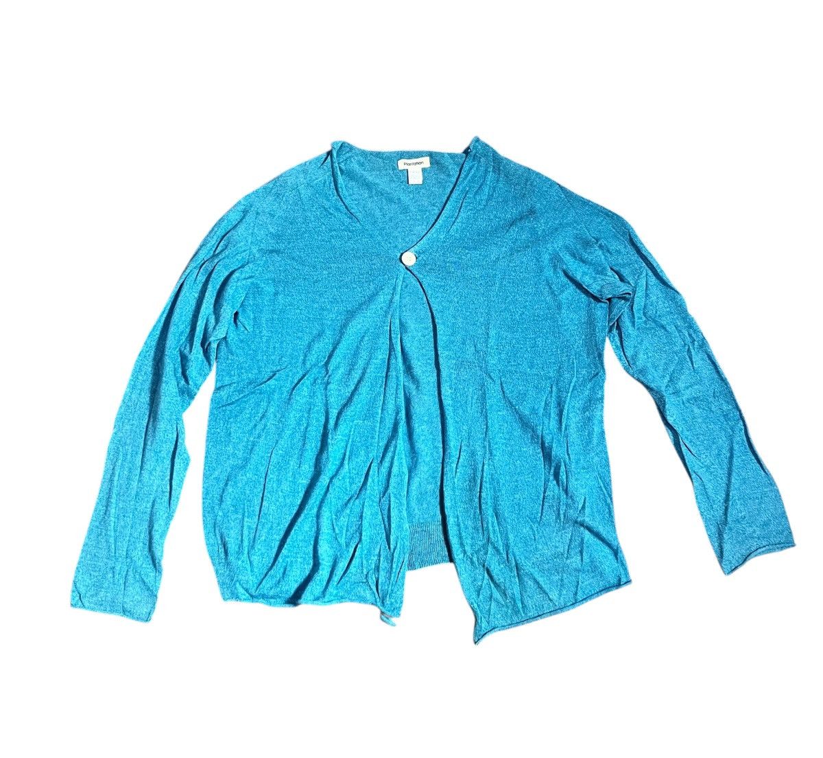 Issey Miyake Vintage issey miyake plantation flowy blue cardigan Size US M / EU 48-50 / 2 - 1 Thumbnail
