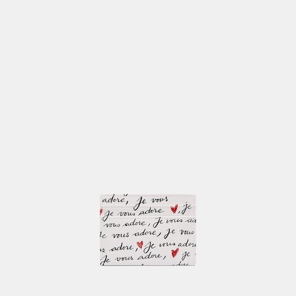Dior o1bcso1str0226 Size:OS/Freesia Card Holder in White/Black Size ONE SIZE - 2 Thumbnail