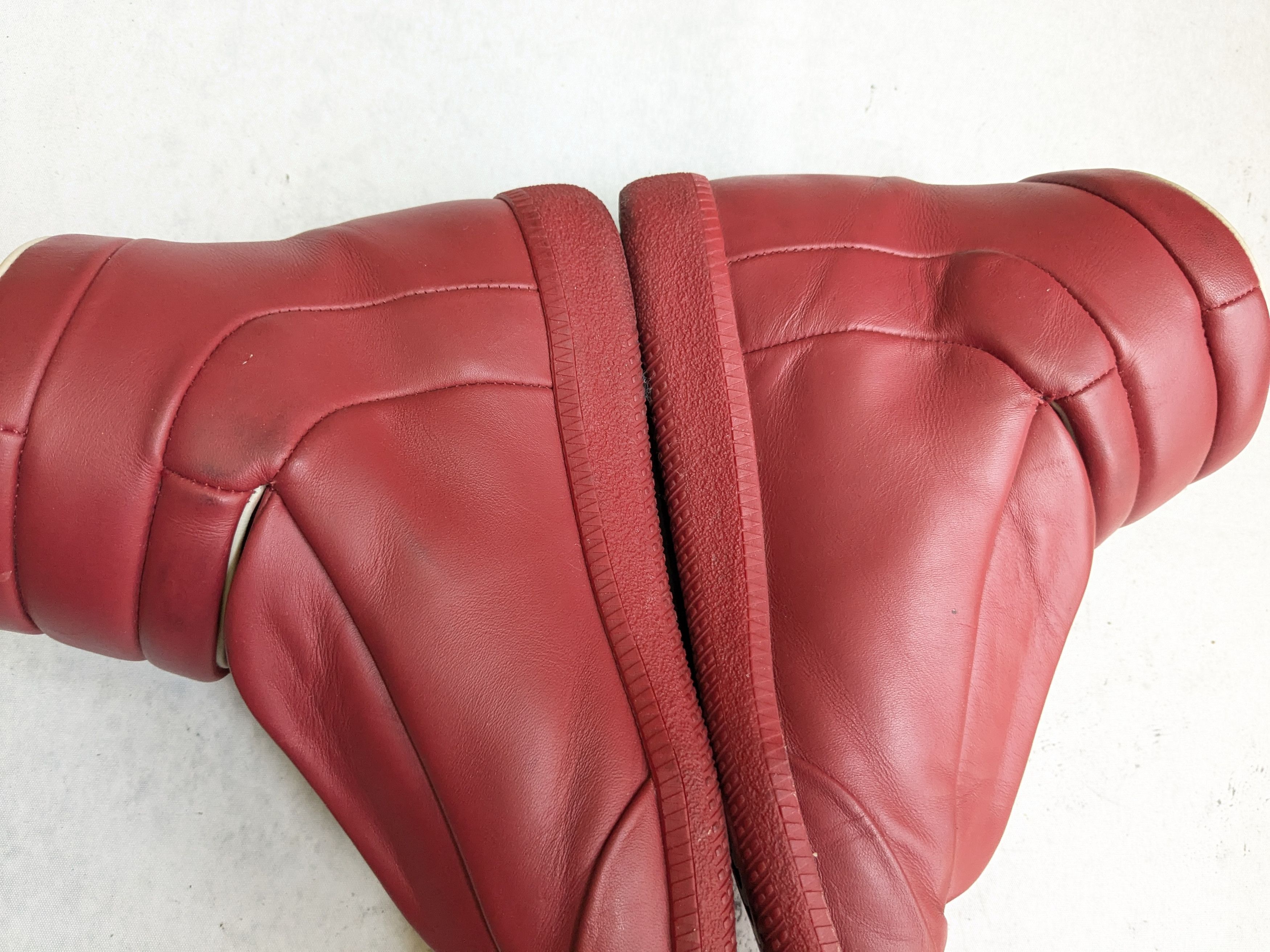 Maison Margiela Maison Margiela Future Red 6 39 High Tops Leather Size US 7 / EU 40 - 14 Thumbnail