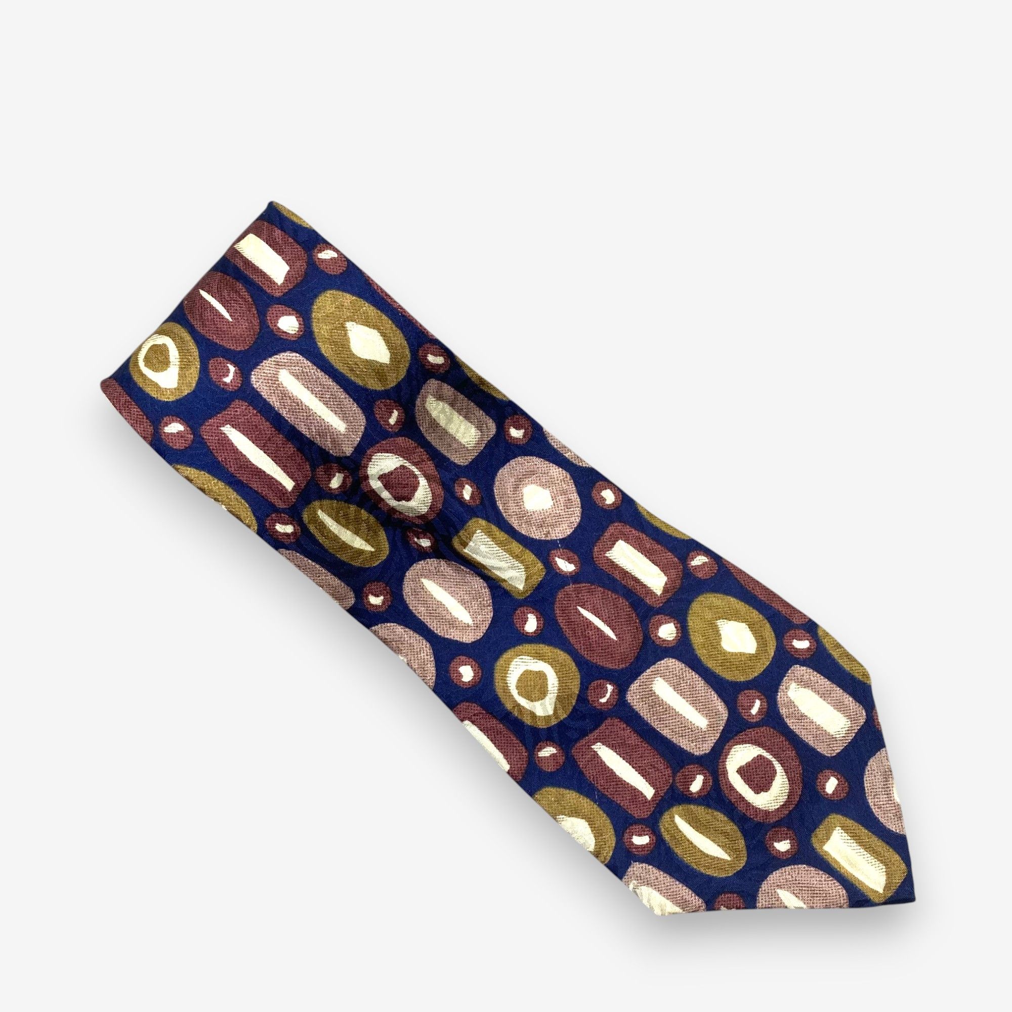 Courreges Vintage Courreges SILK Necktie Cravate Pure Silk Neck Tie Size ONE SIZE - 2 Thumbnail