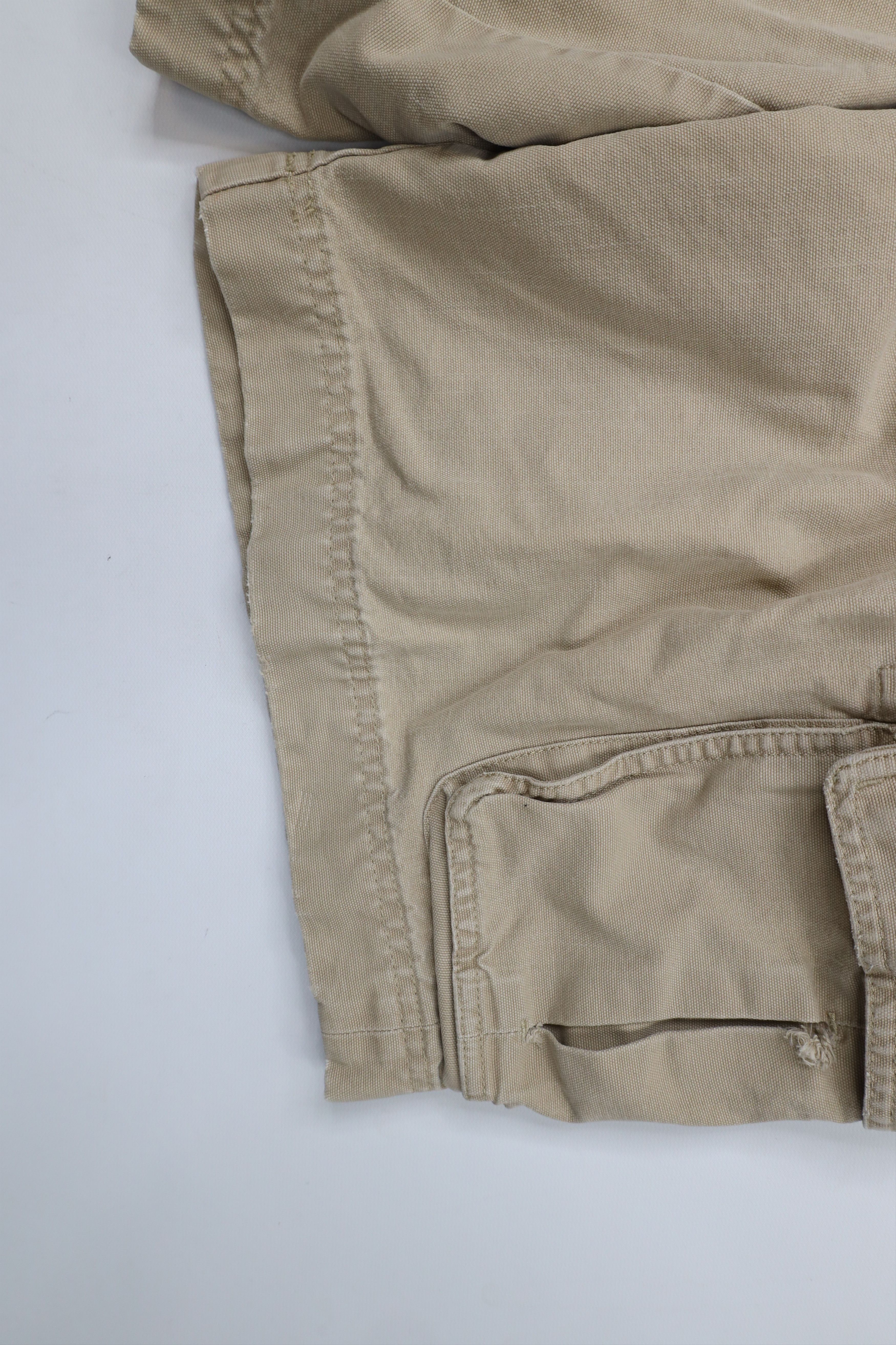 Brooks Brothers × Vintage Vintage Brooks Brothers Heavyweight Shorts Beige Cotton Size US 38 / EU 54 - 7 Thumbnail