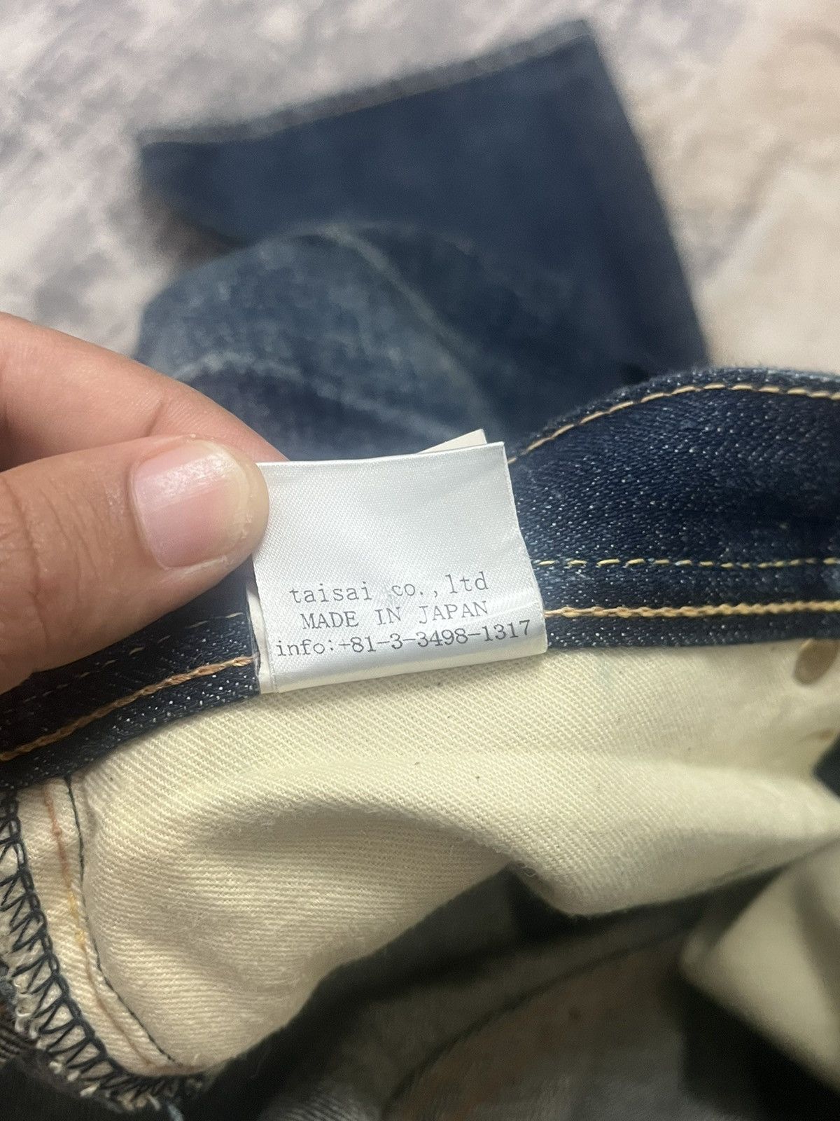 Japanese Brand Somet Tonsei Japanase Brand Bootcut Denim Brand Size US 30 / EU 46 - 10 Thumbnail