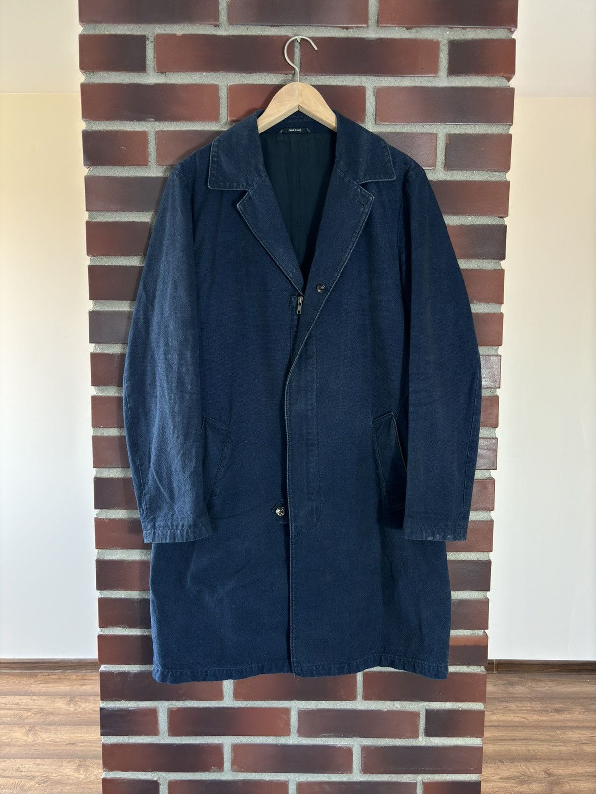 Designer × Maison Margiela Maison Margiela Denim Coat Jeans Italy Luxury Designer Rare Size US M / EU 48-50 / 2 - 1 Thumbnail