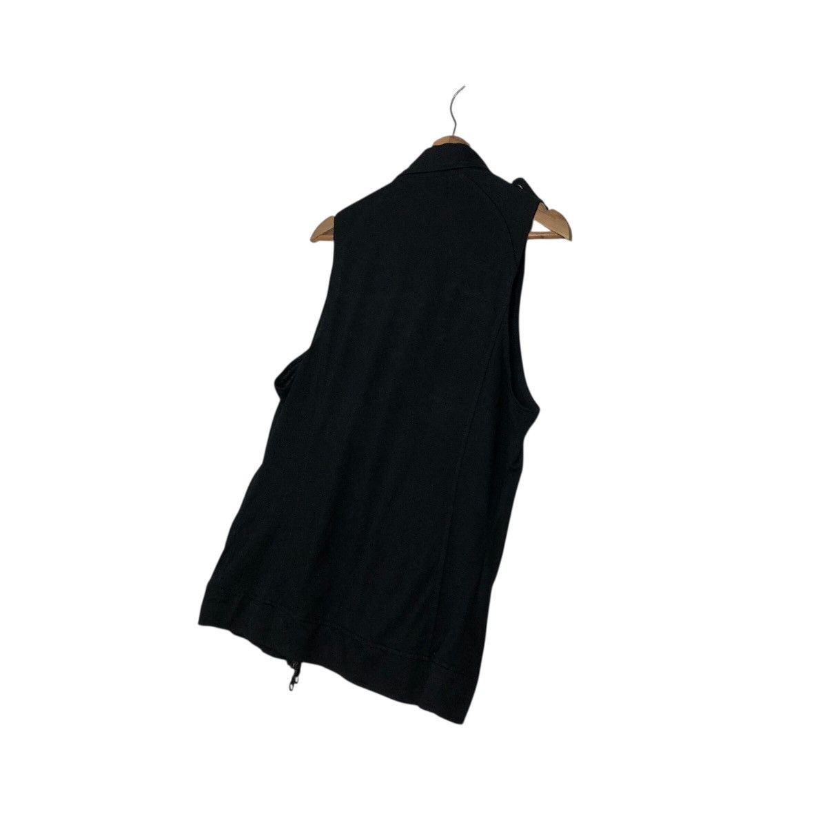 Hysteric Glamour 📌Rich Black Double Collar Tank Top Punk Design In The Attic Size US M / EU 48-50 / 2 - 11 Thumbnail
