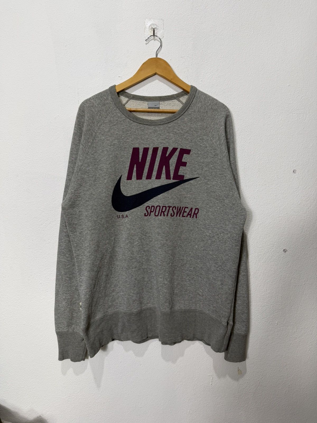 Nike Vintage nike sweatshirt Size US XL / EU 56 / 4 - 1 Thumbnail