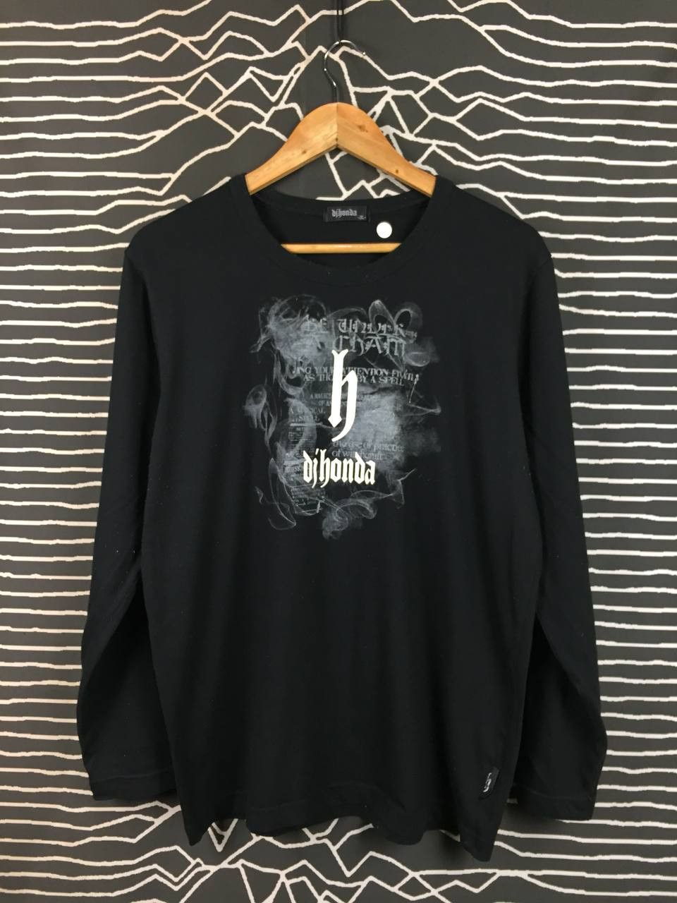 Vtg DJ Honda Big Logo Streetwear Hip Hop Rap Tee